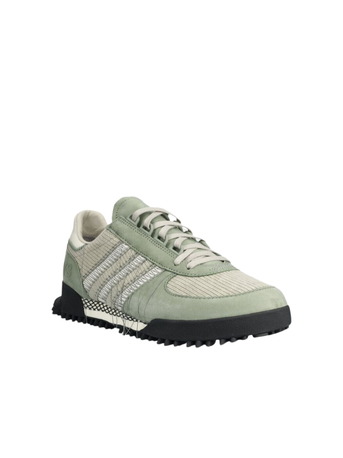 Y-3 Sneaker Marathon Green-Beige