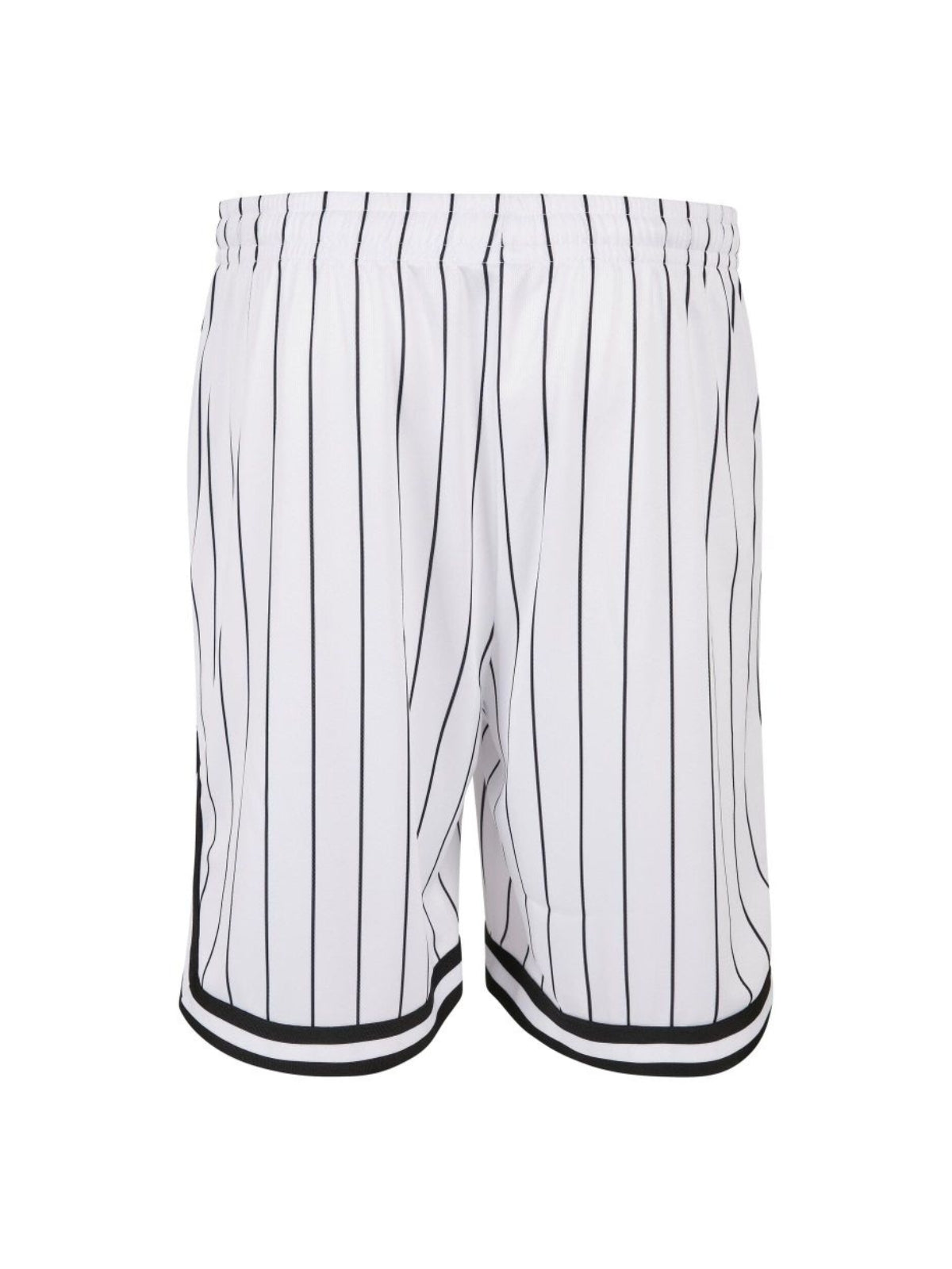 Karl Kani Shorts Pinstripe Mesh White