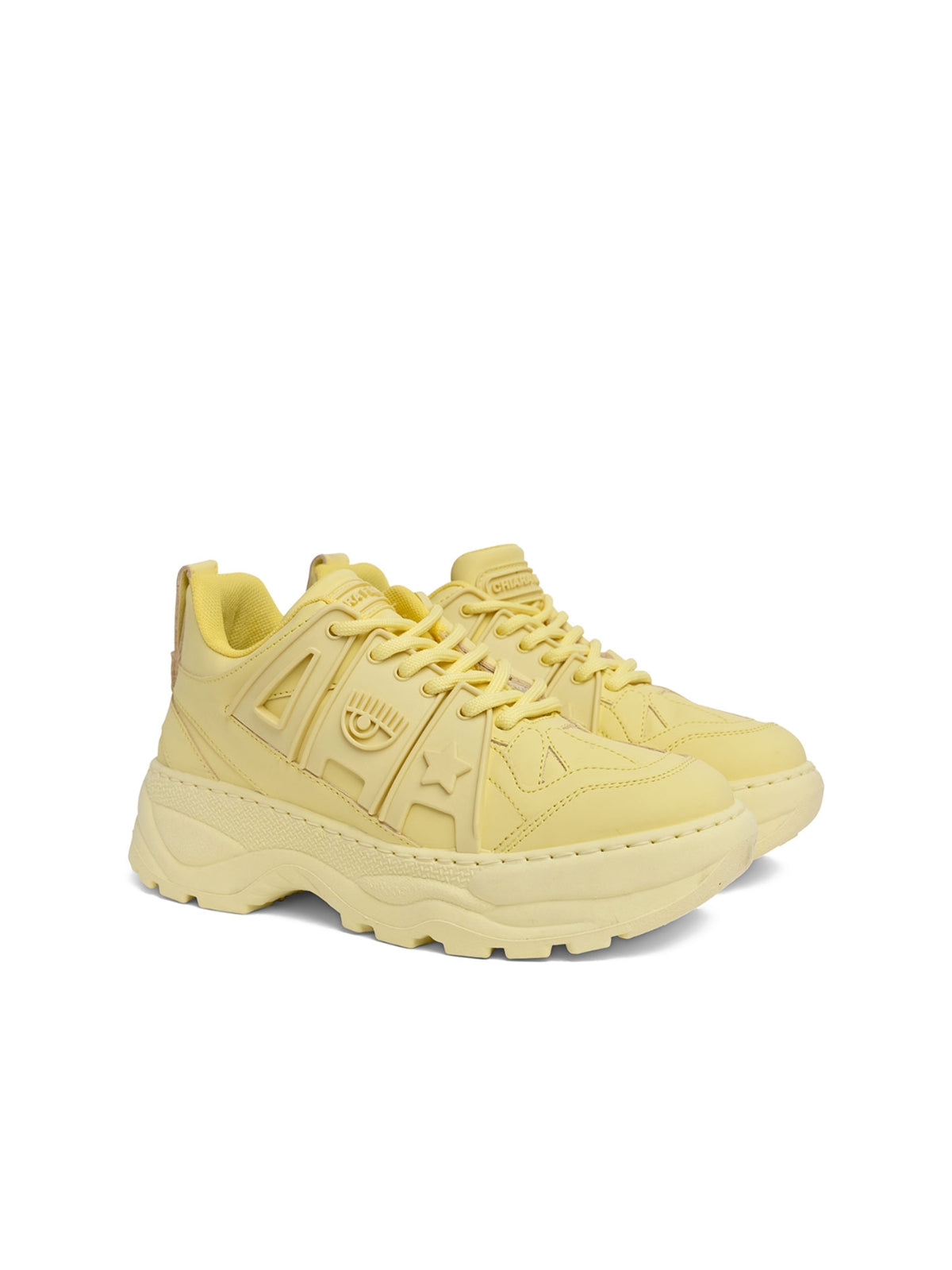 Chiara Ferragni Sneaker Eye Fly Yellow