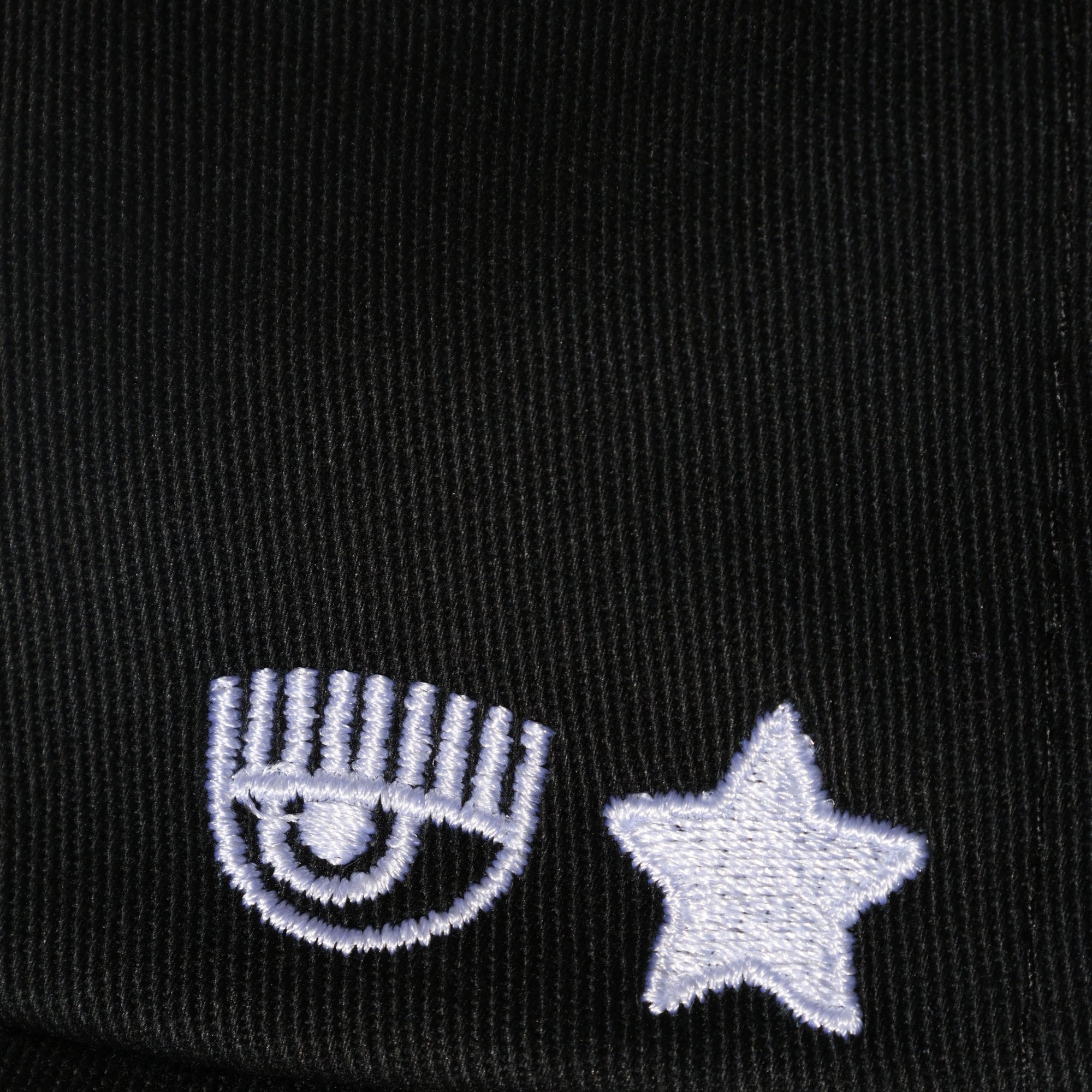 Chiara Ferragni Cap Baseball With Pences Black