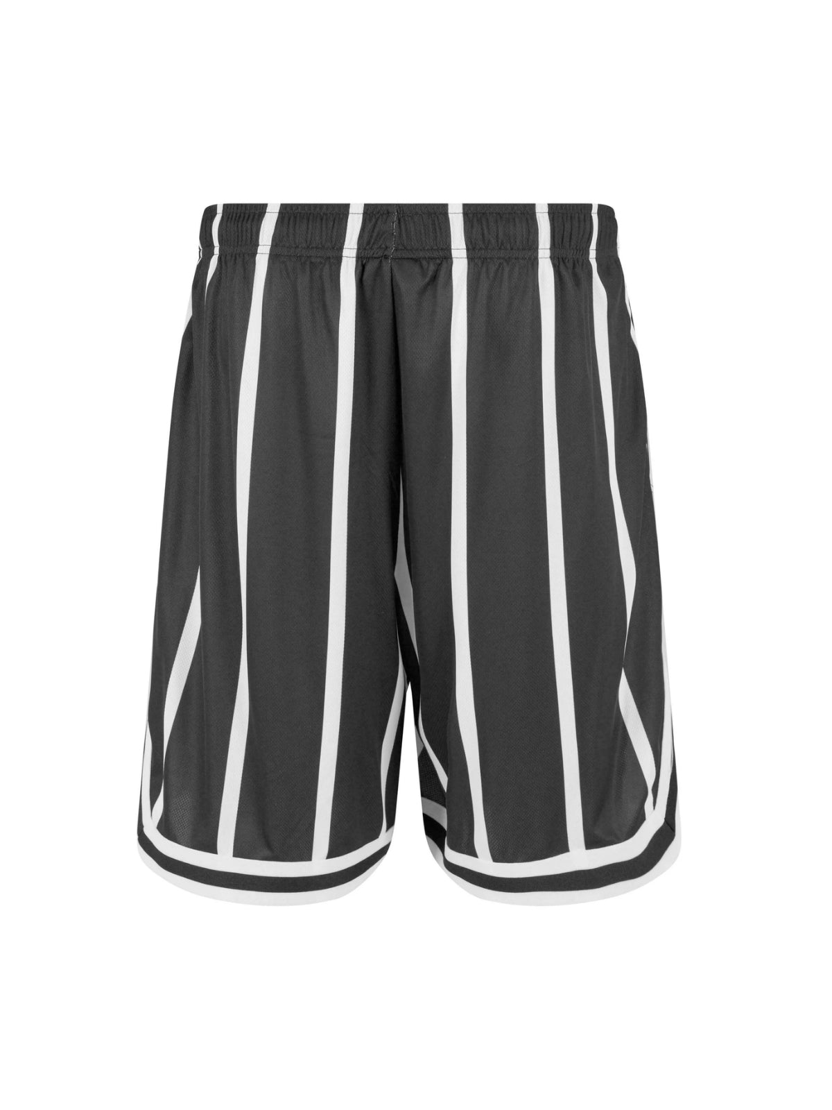 Karl Kani Shorts Striped Mesh Black-White