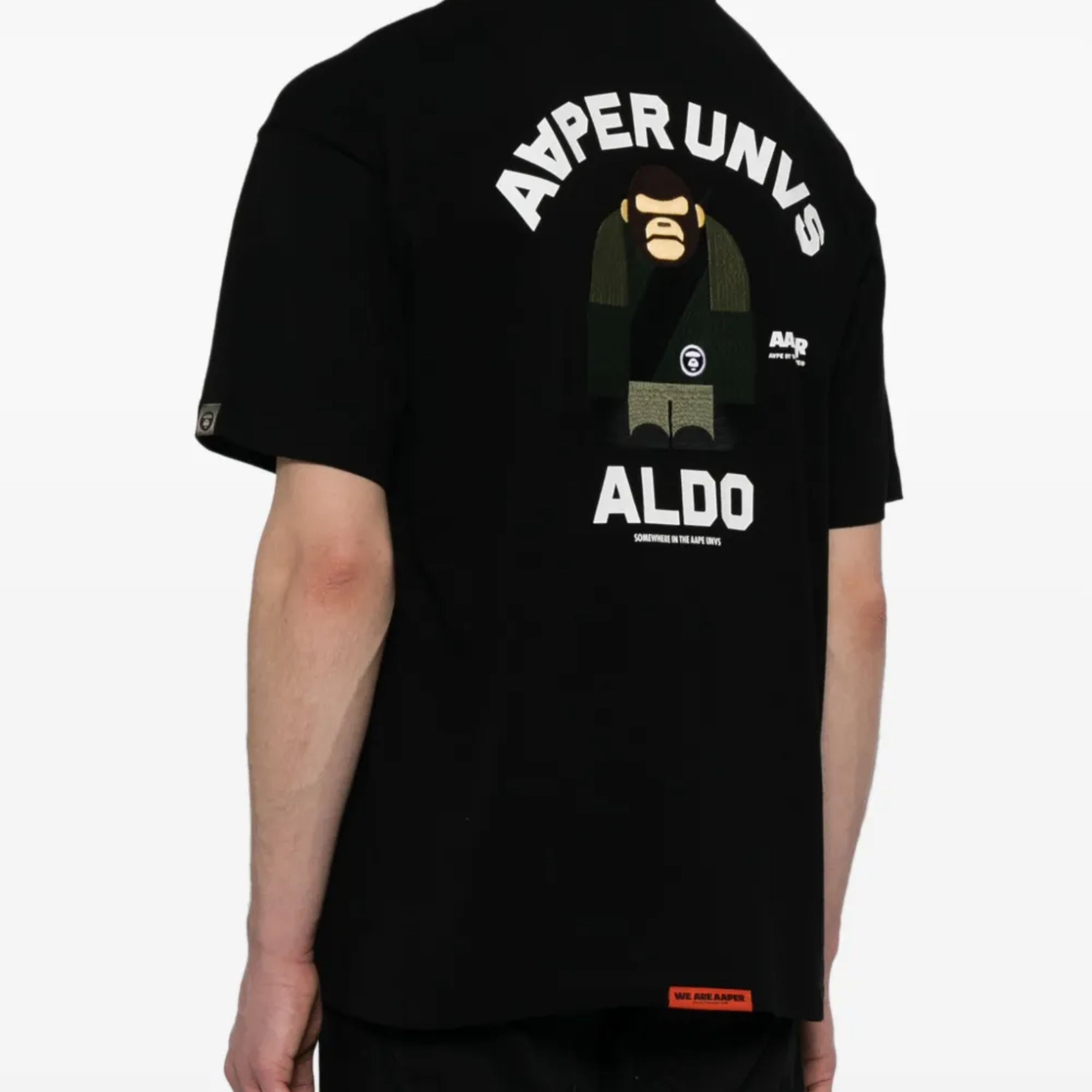 Aape T-Shirt Aldo Ape Black