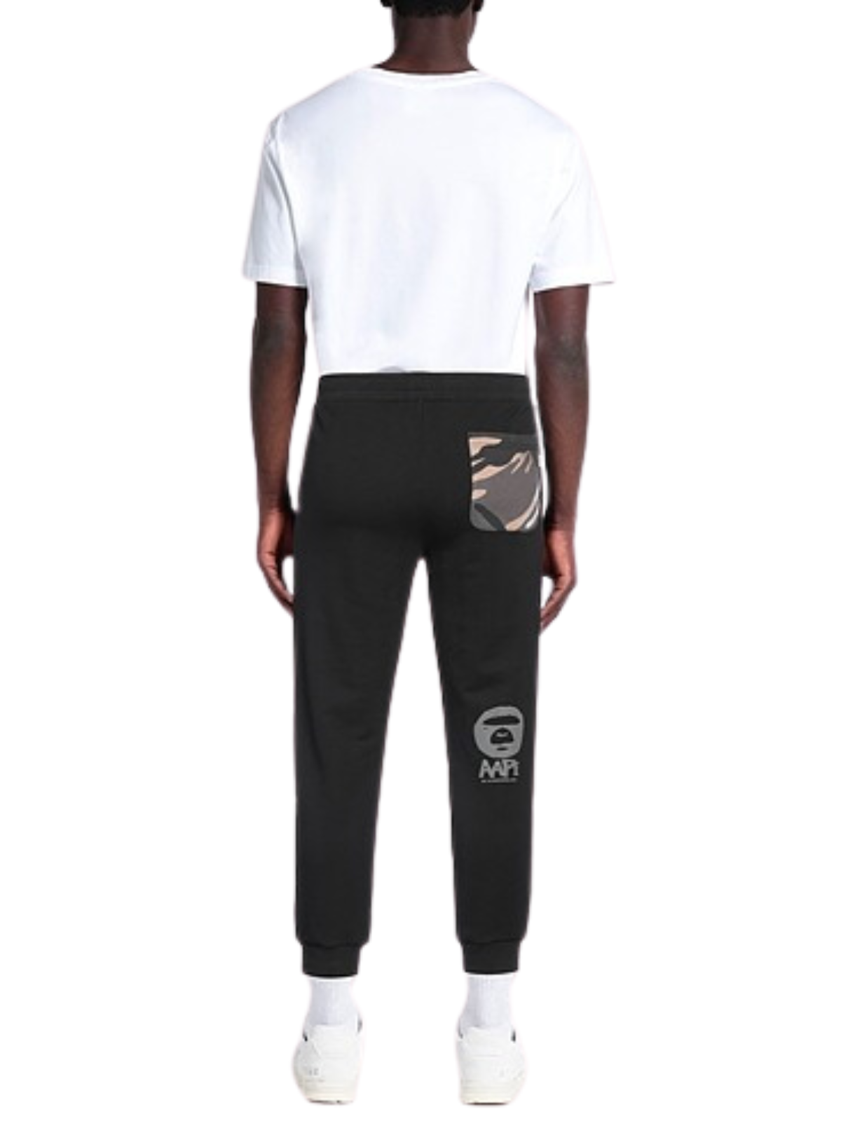 Aape Track Pants Logo Black