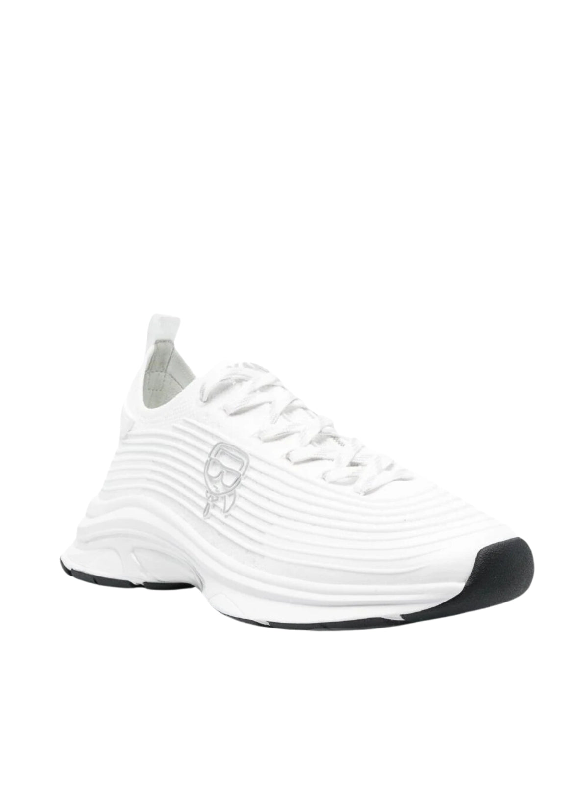 Karl Lagerfeld Sneaker Lux Finesse Plex Ikonic Knit White