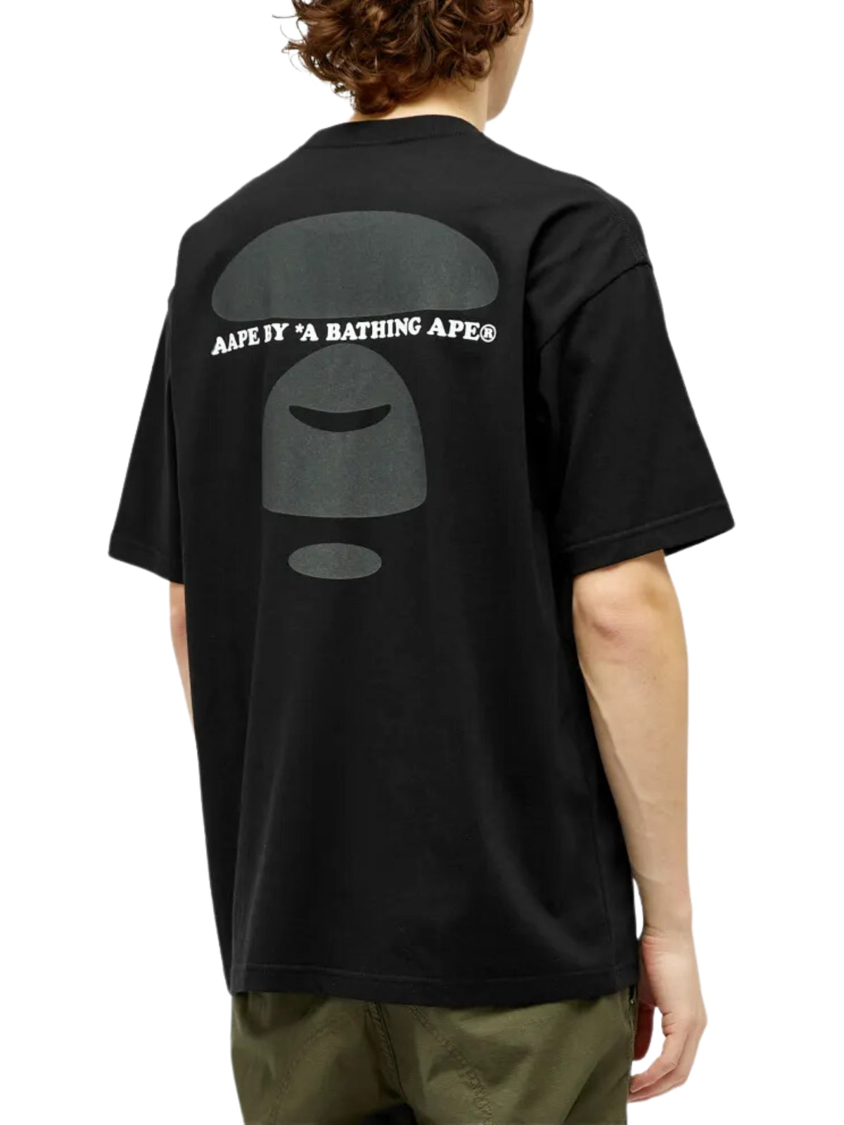 Aape T-Shirt Unvs Logo Black