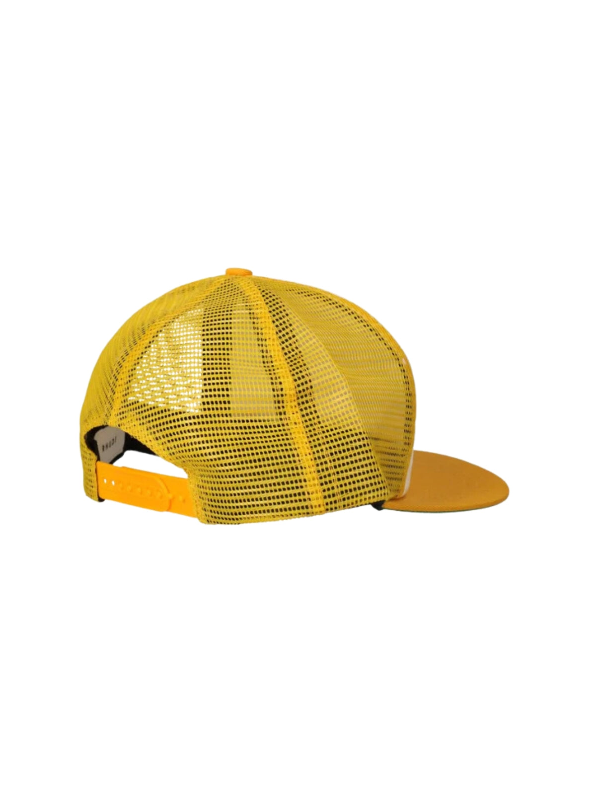 Rhude Cap Paradise Valley Twill Trucker Yellow-White