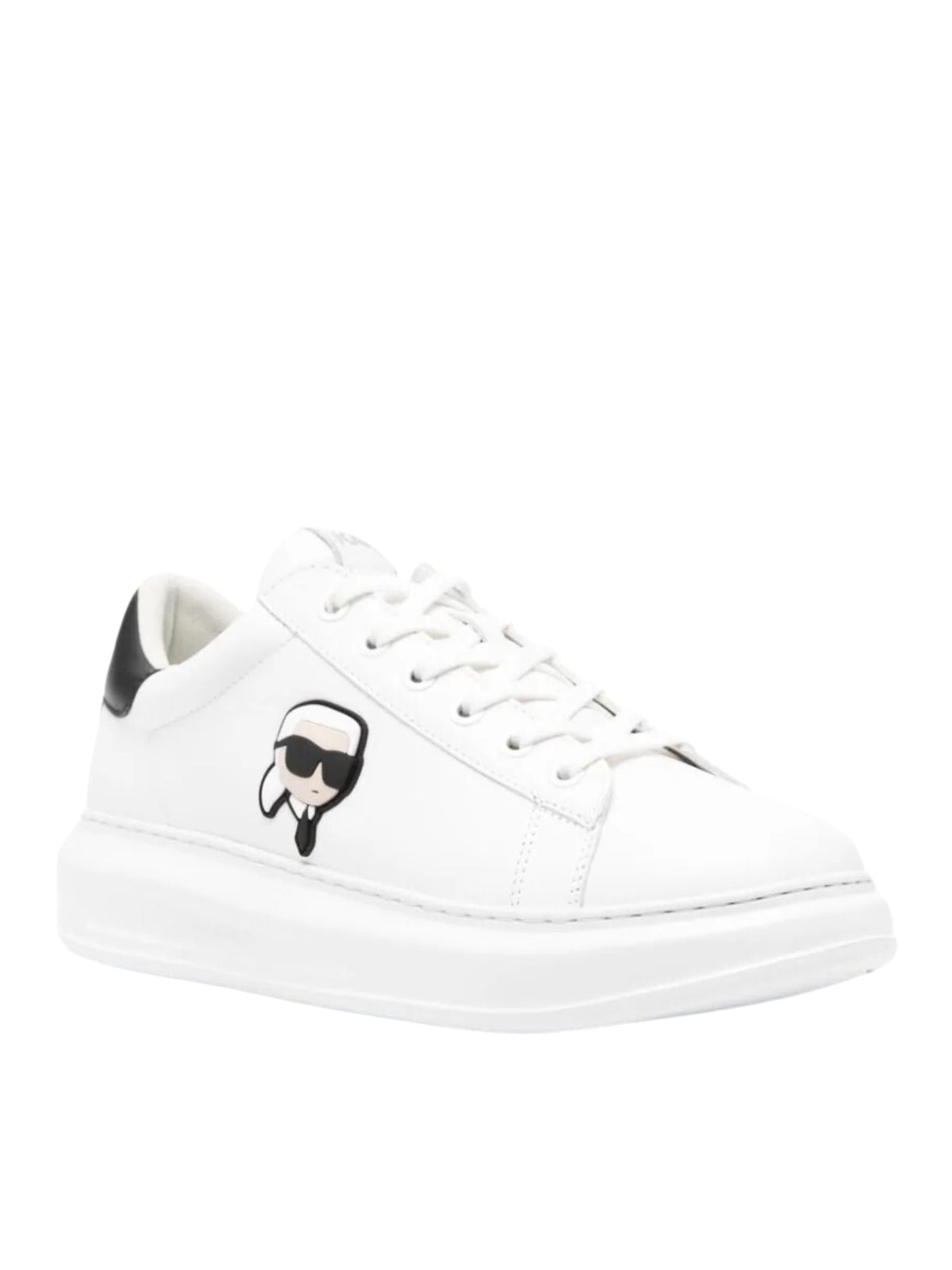 Karl Lagerfeld Ladies Sneaker Kapri Karl White