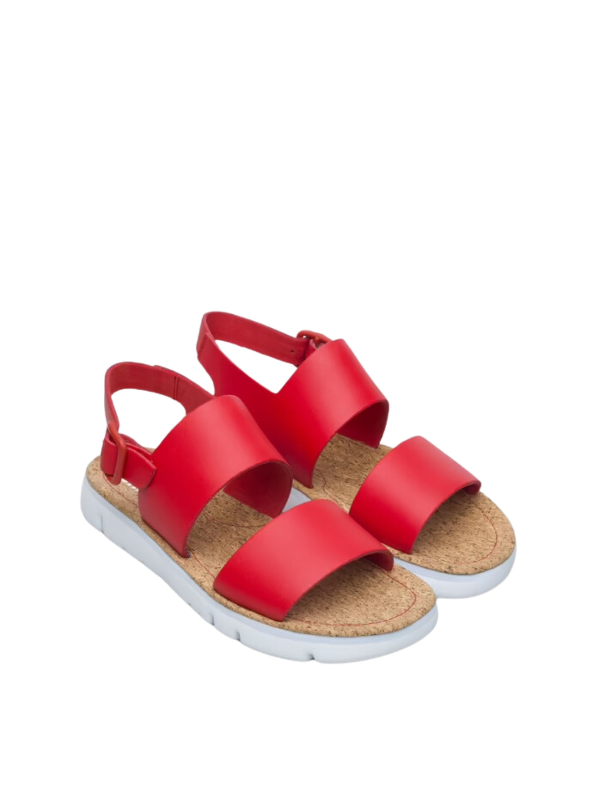 Camper Ladies Oruga Sandal Red