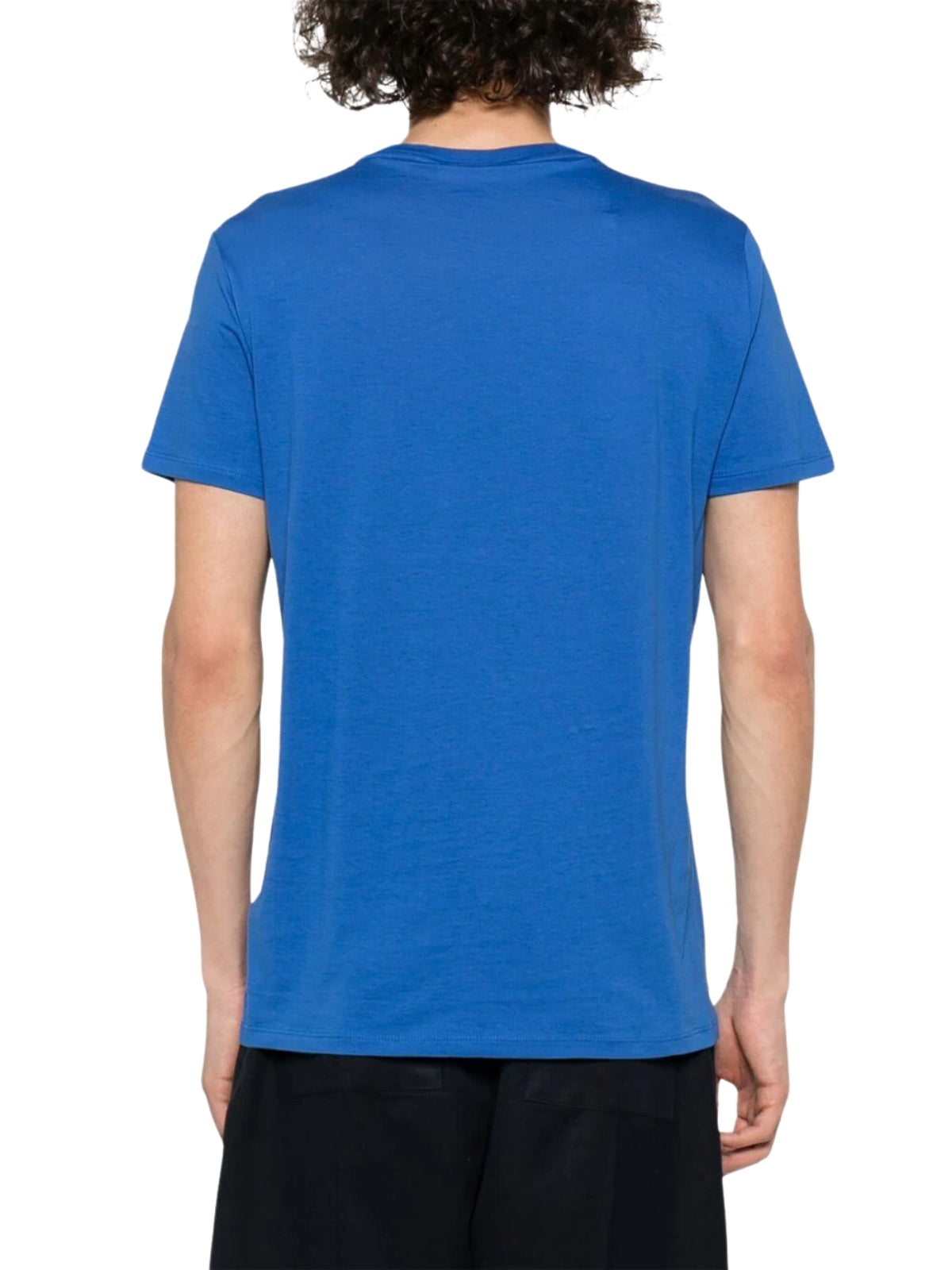 Comme Des Garcons T-Shirt Logo Blue