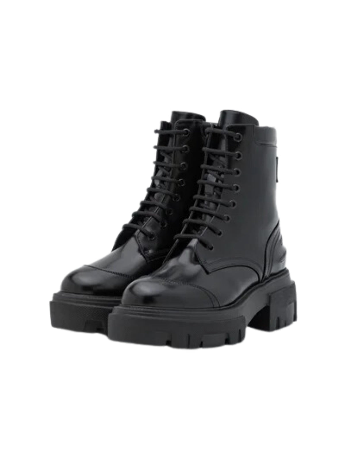 Msgm Ladies Boot Leather Black