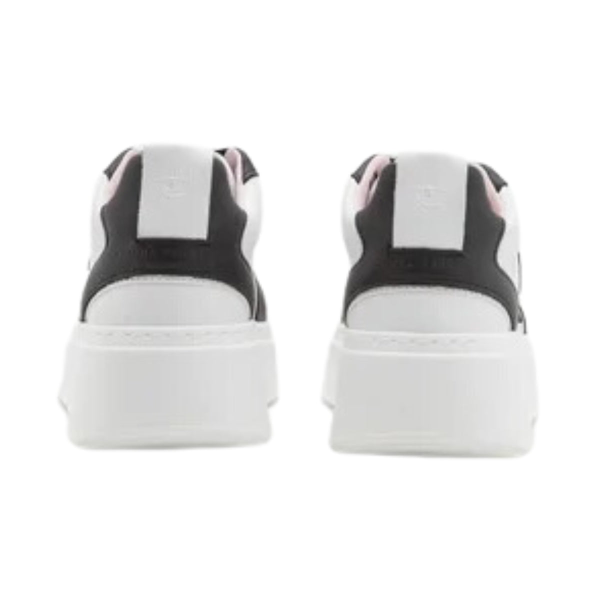 Chiara Ferragni Sneaker School Leather Black-White