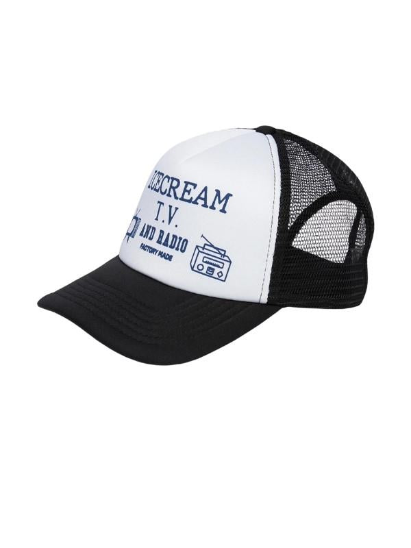 Ice-Cream Cap Trucker Broadcast Black