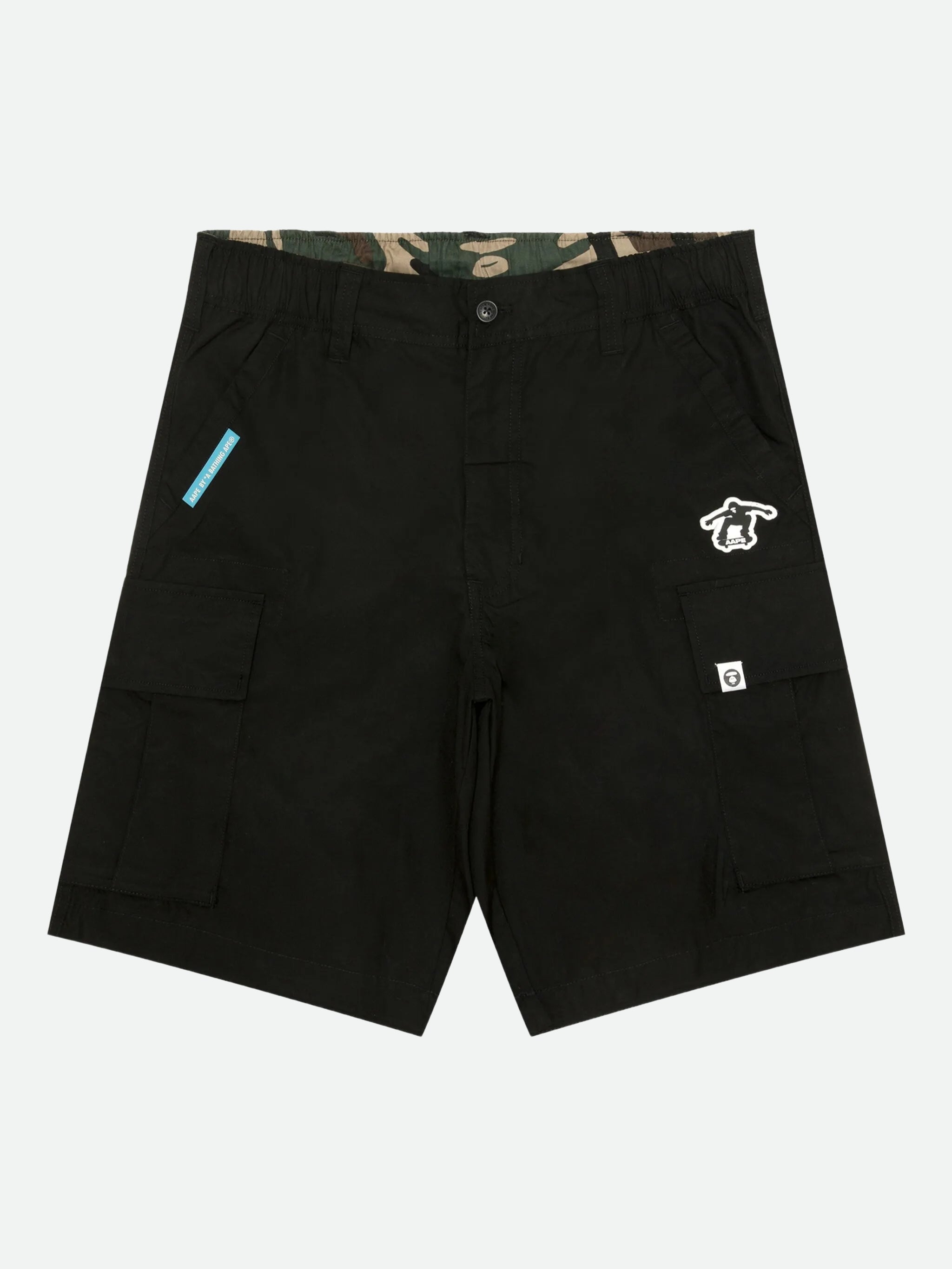 Aape Shorts Logo Black