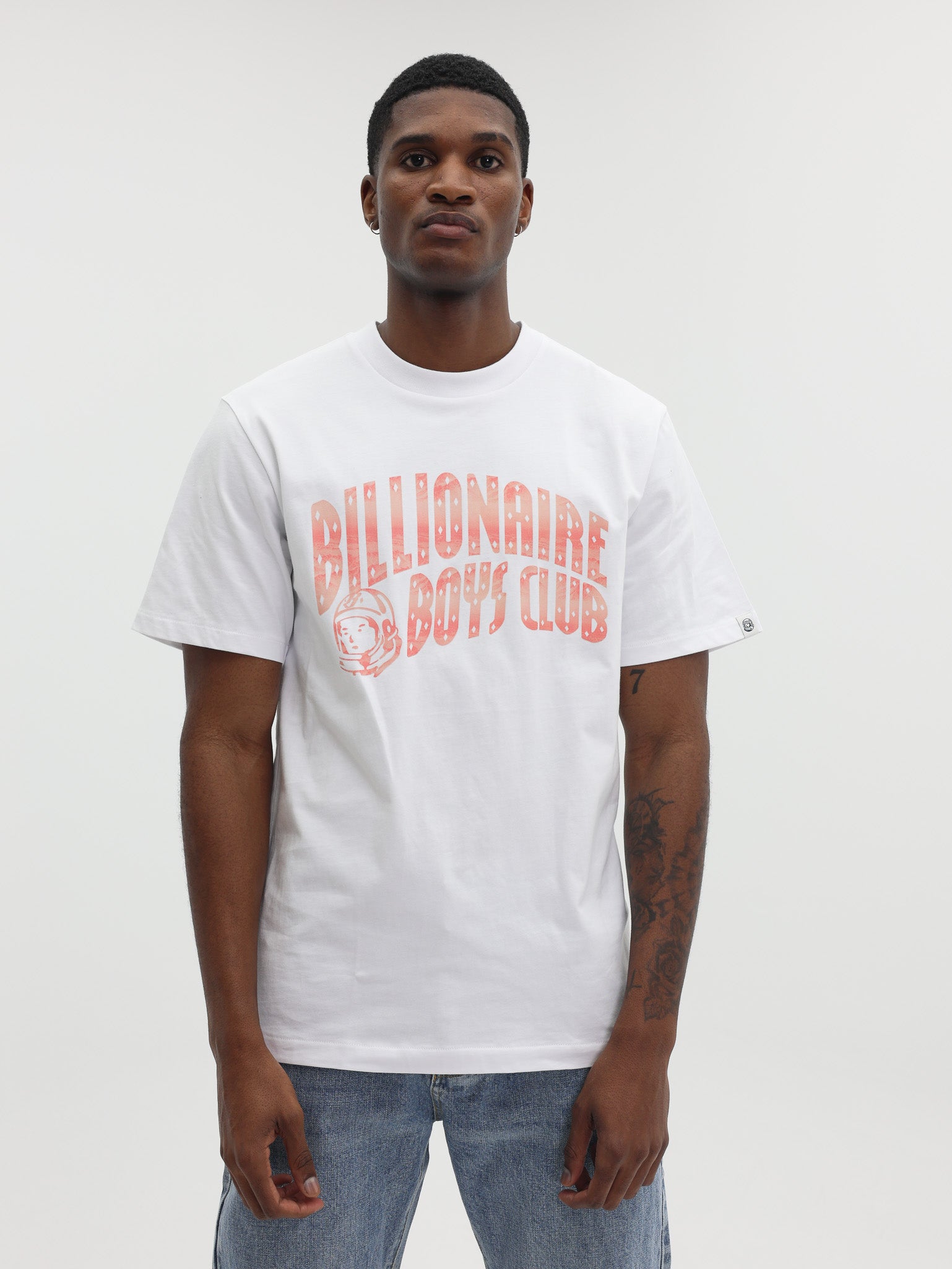 Billionaire Boys Club T-Shirt Logo Red-White