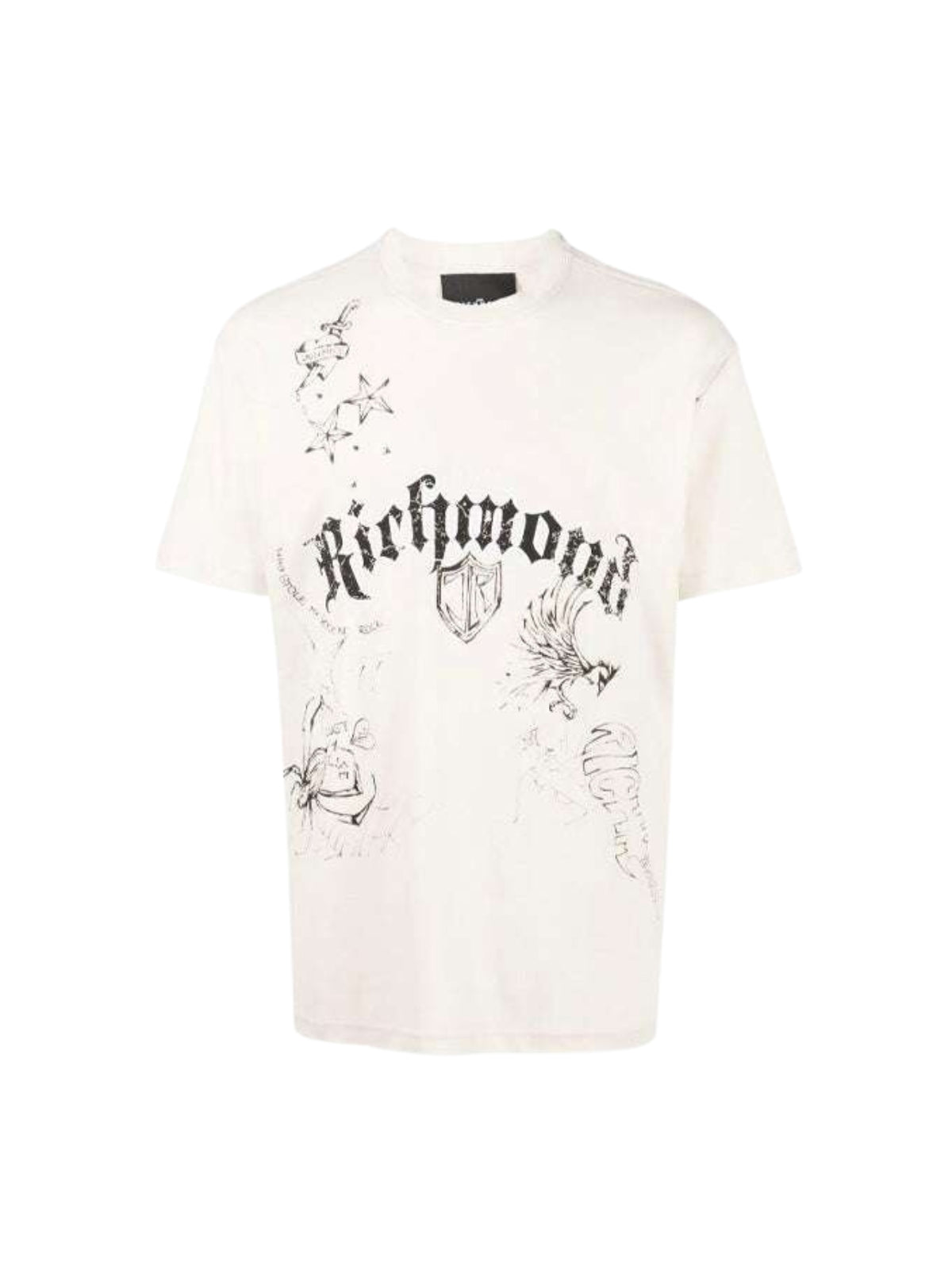 John Richmond T-Shirt Angar Logo White