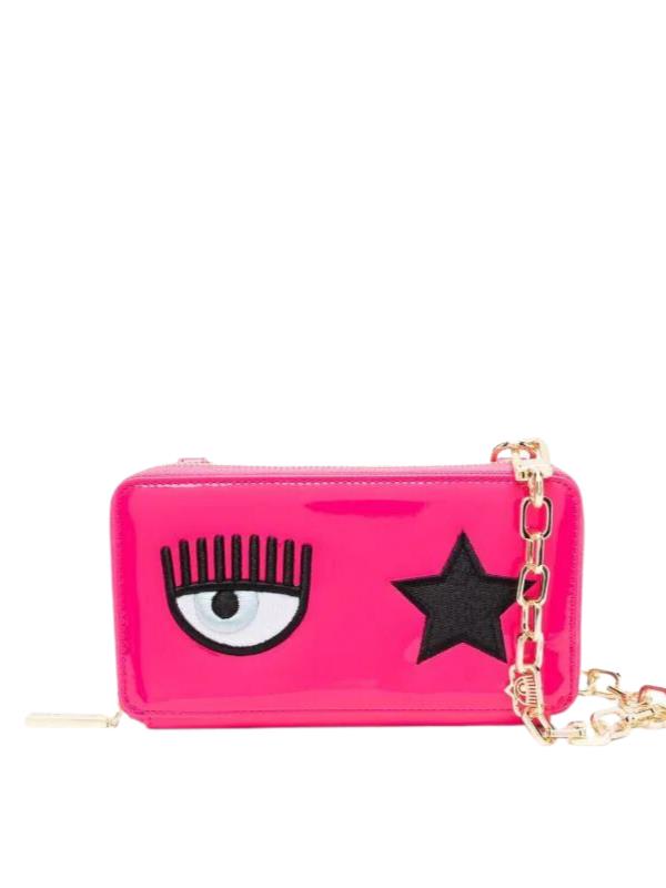 Chiara Ferragni Bag Eye Star Logo Pink