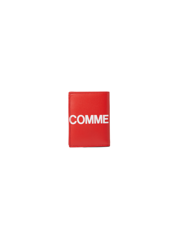 Comme Des Garcons Wallet Logo Red