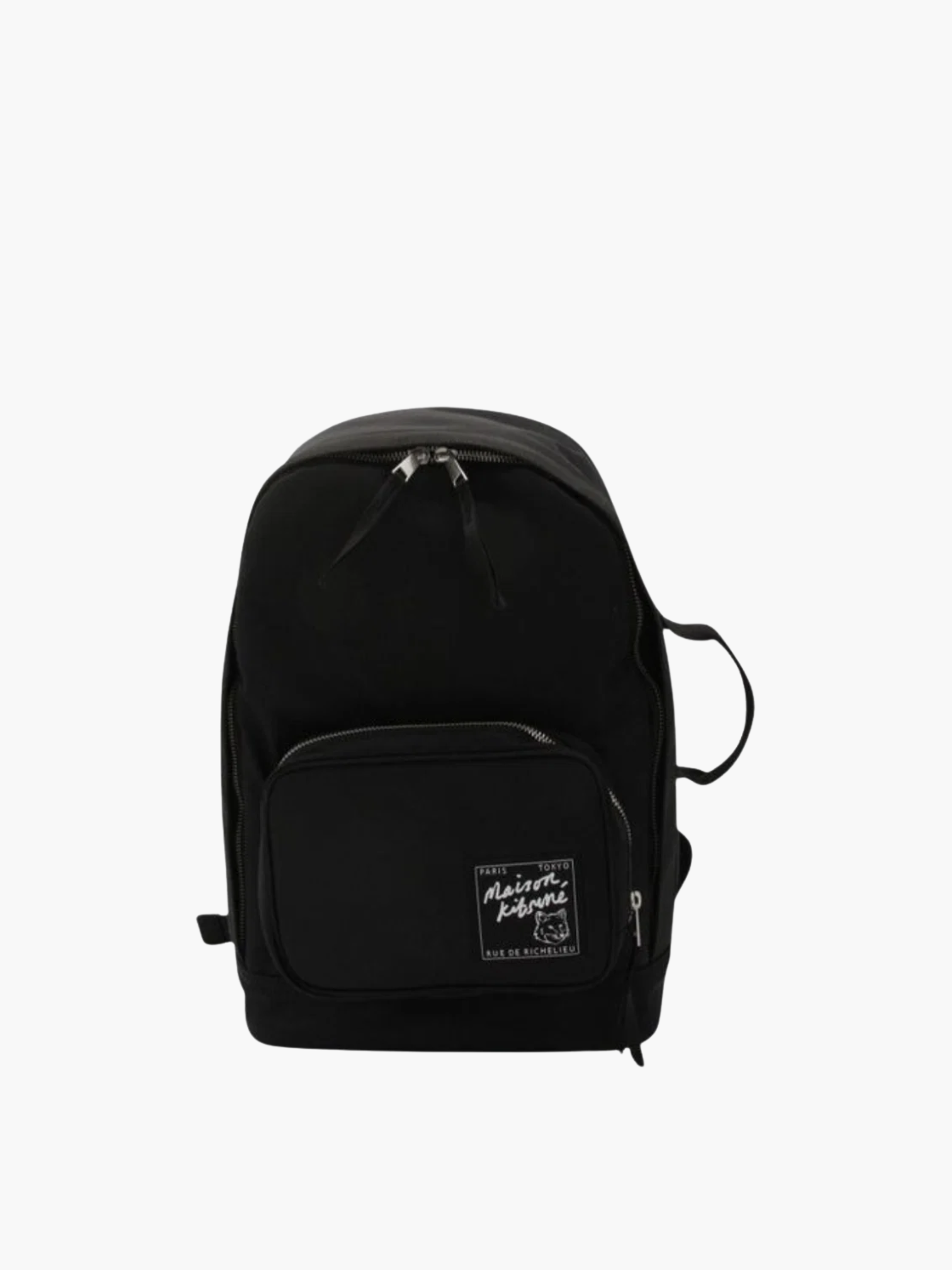 Maison Kitsune Bag Back Pack'the Traveller' Black