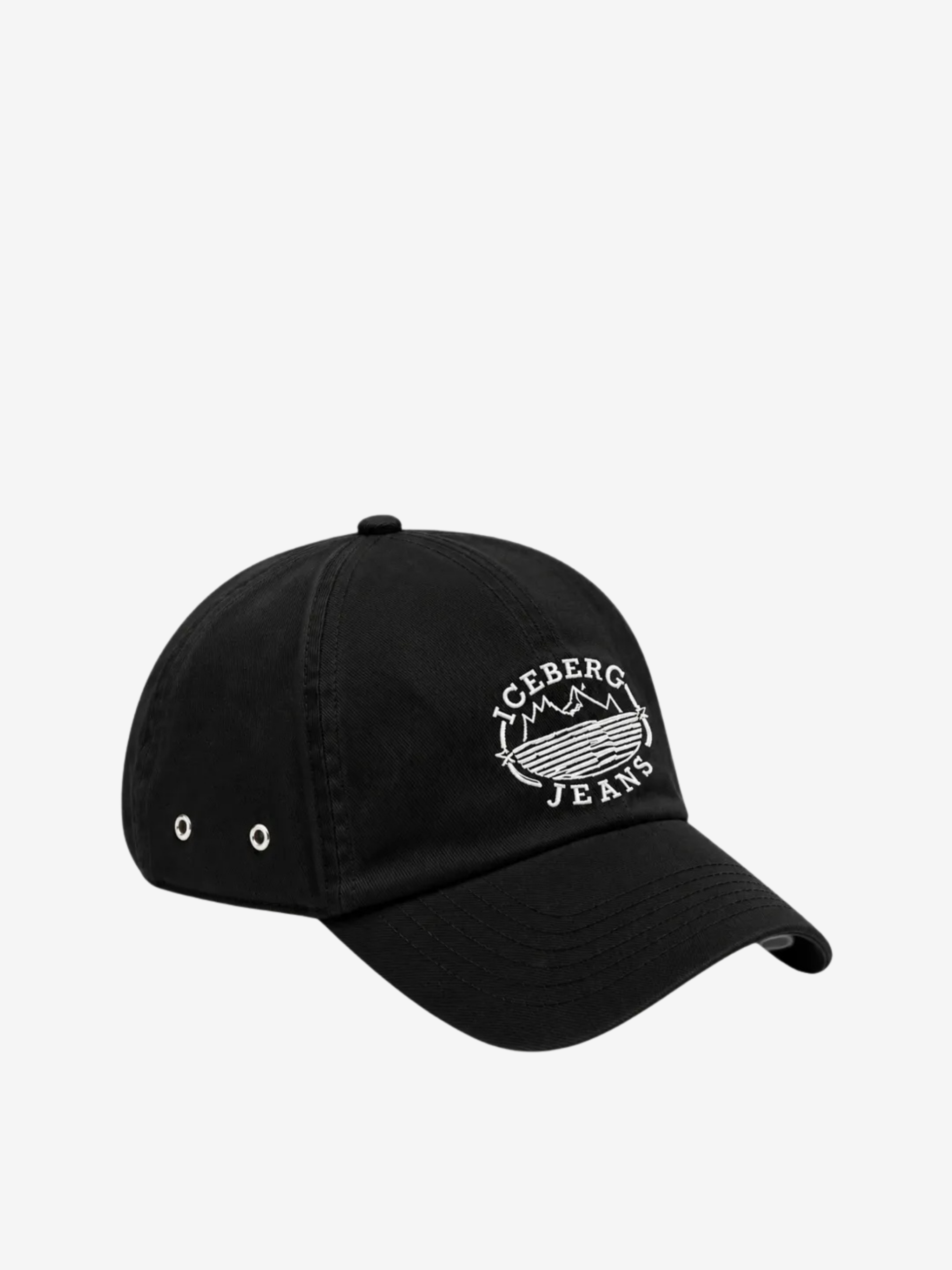 Iceberg Jeans Cap Ibj Logo Black