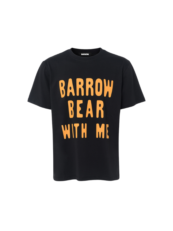 Barrow T-Shirt Bear With Me Logo Black
