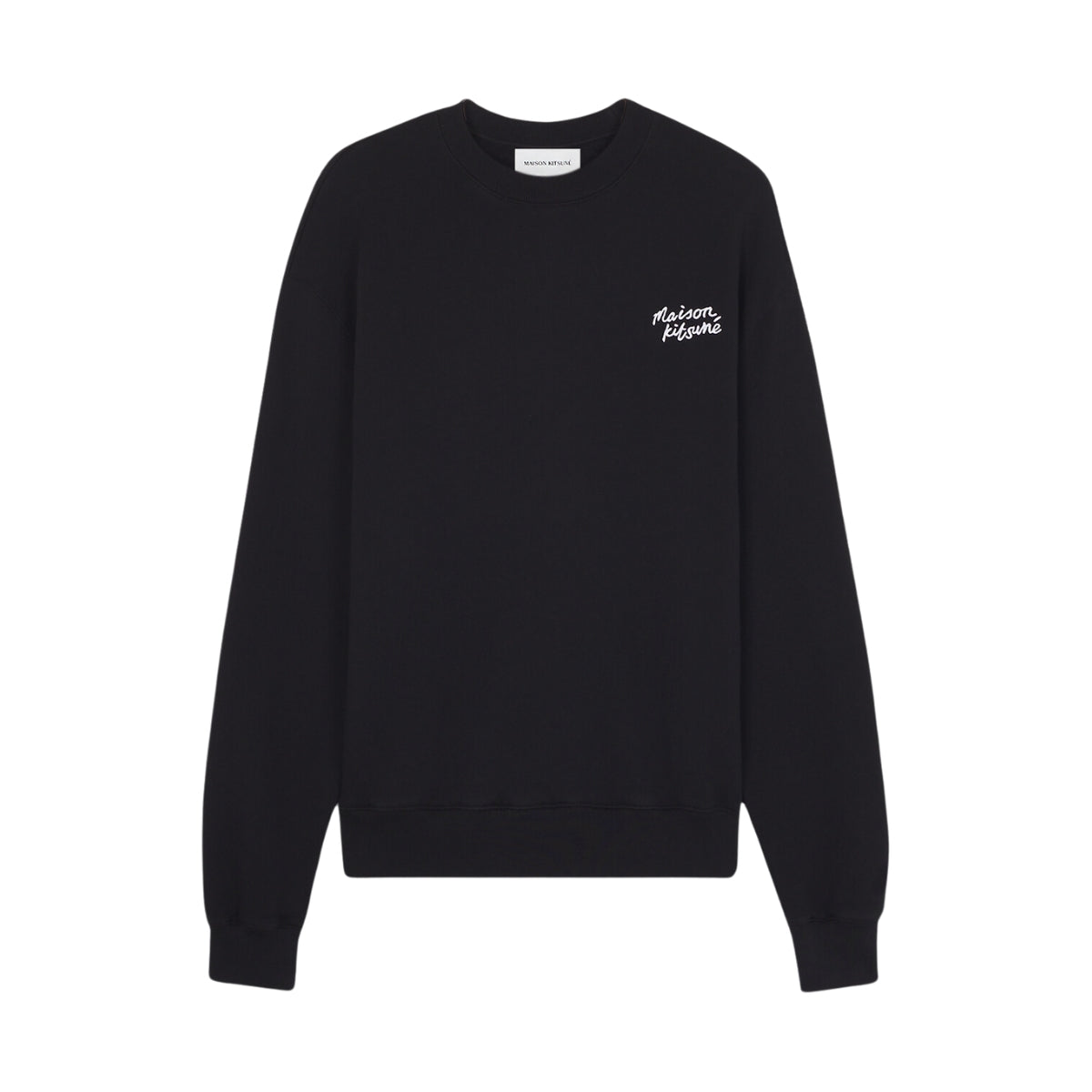 Maison Kitsune Sweater Logo Black