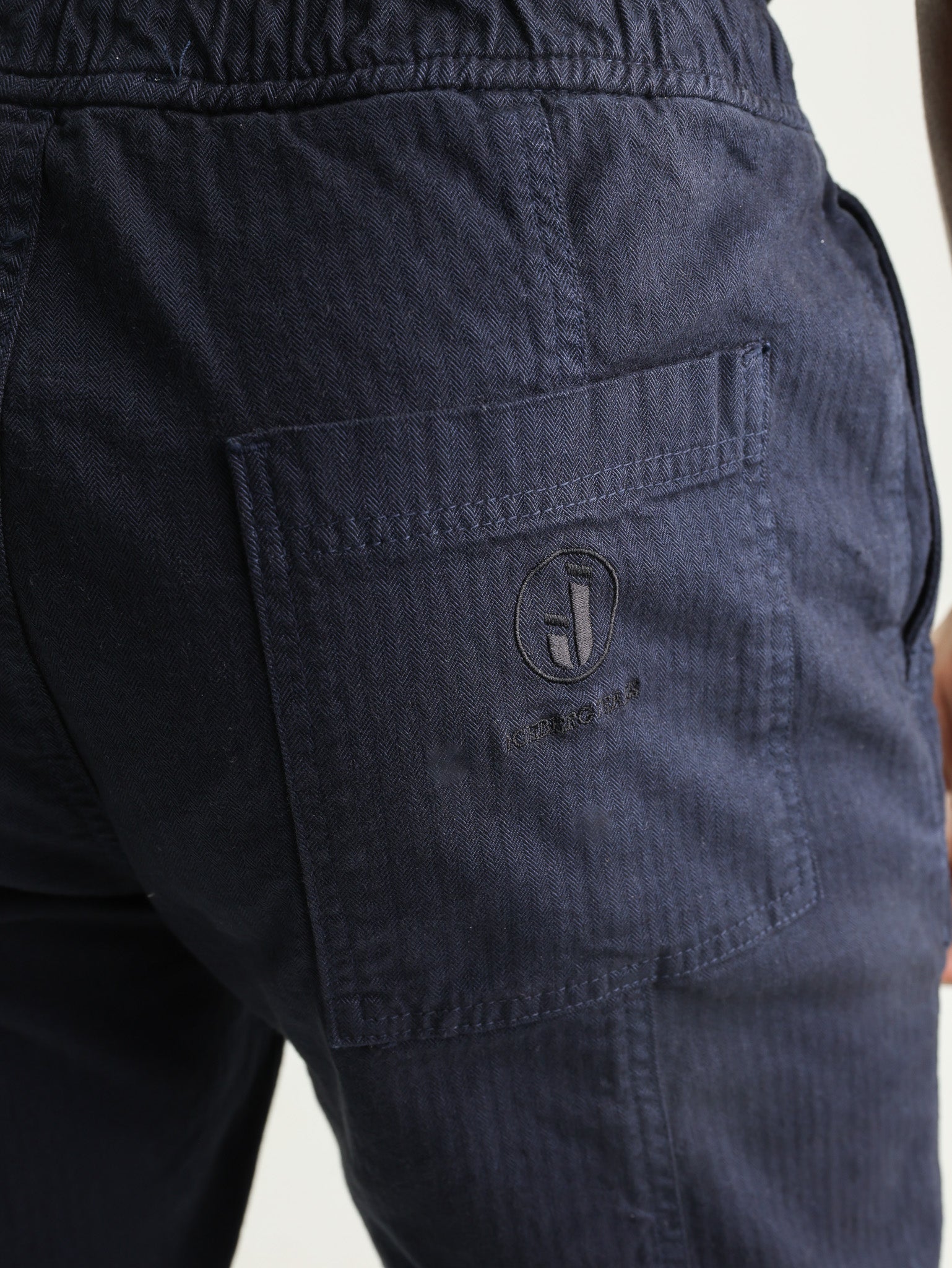 Icebergelasticated Woven Pant Navy