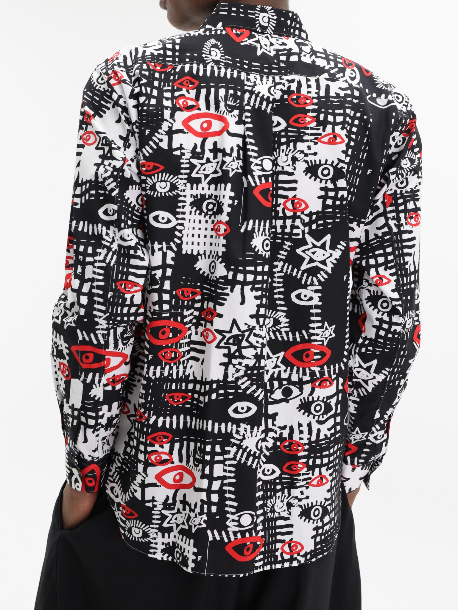 Comme Des Garcons Shirt All Over Print Multi Colour