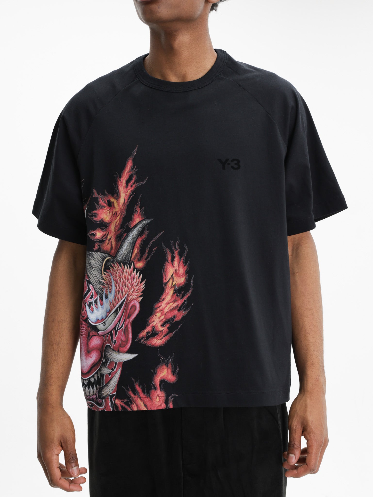Y-3 T-Shirt Gfx Ss Black