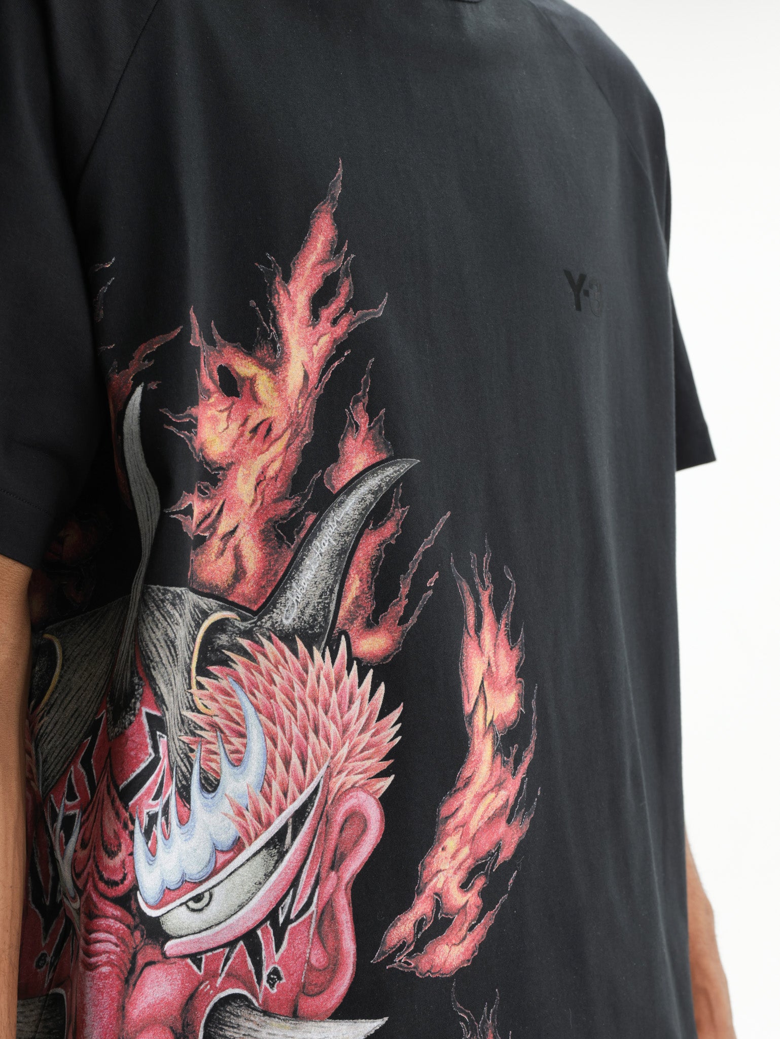 Y-3 T-Shirt Gfx Ss Black