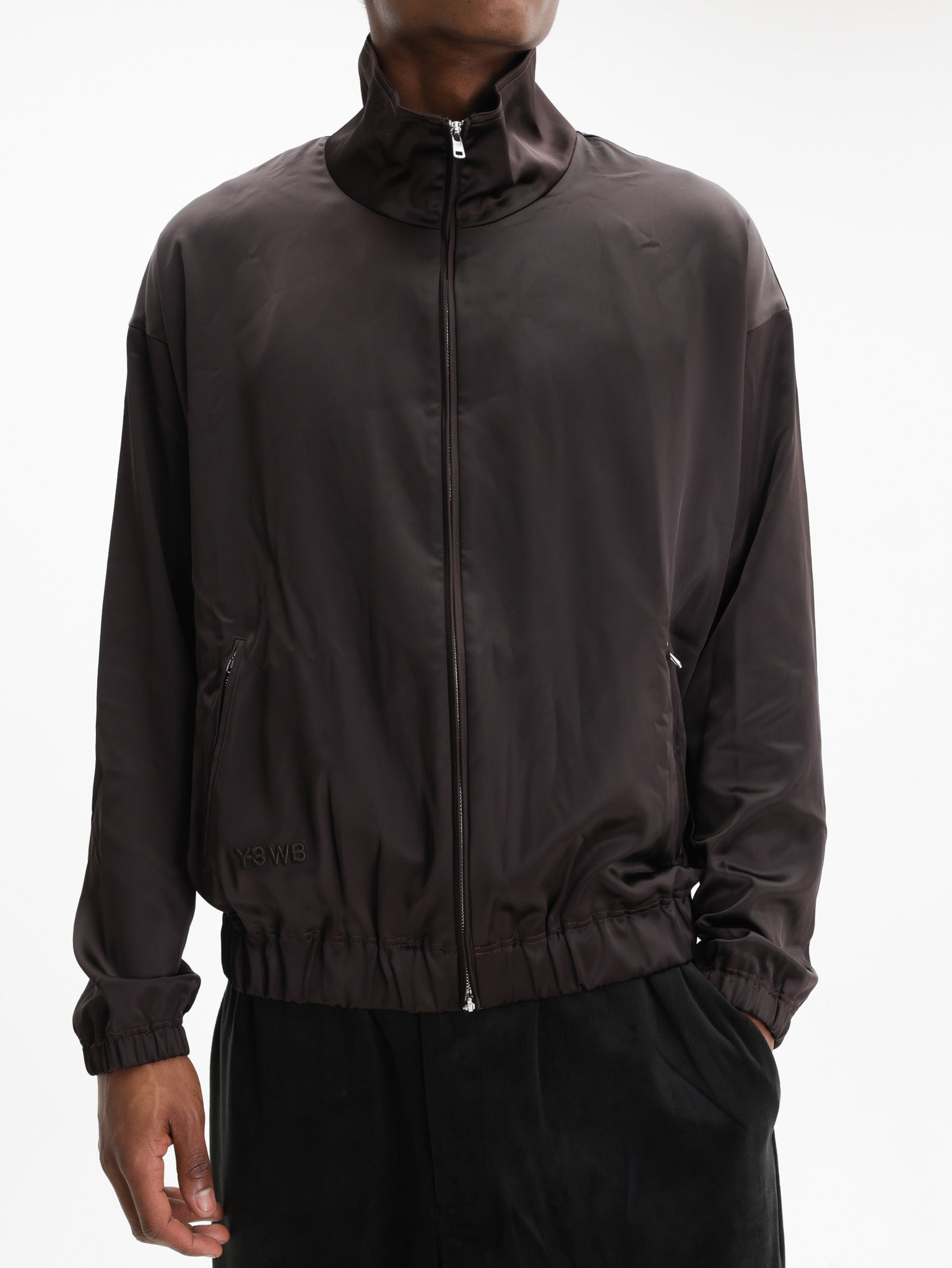 Y-3 Jacket Satin Jkt Brown
