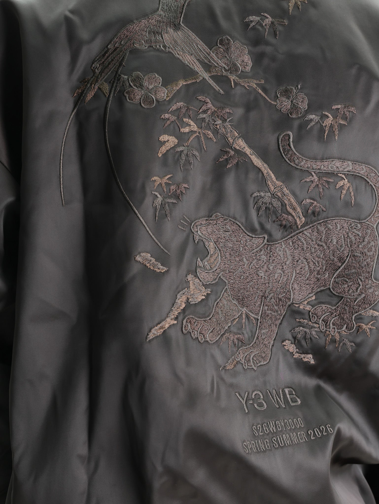 Y-3 Jacket Satin Jkt Brown