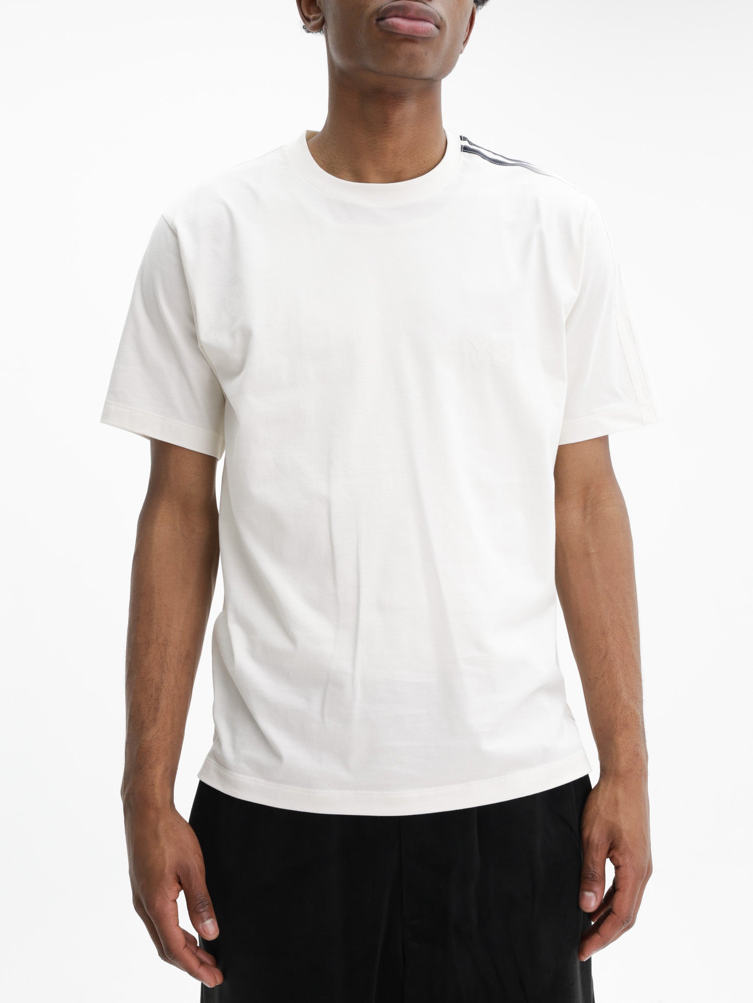 Y-3 T-Shirt Grd 3S Ss Cloud White