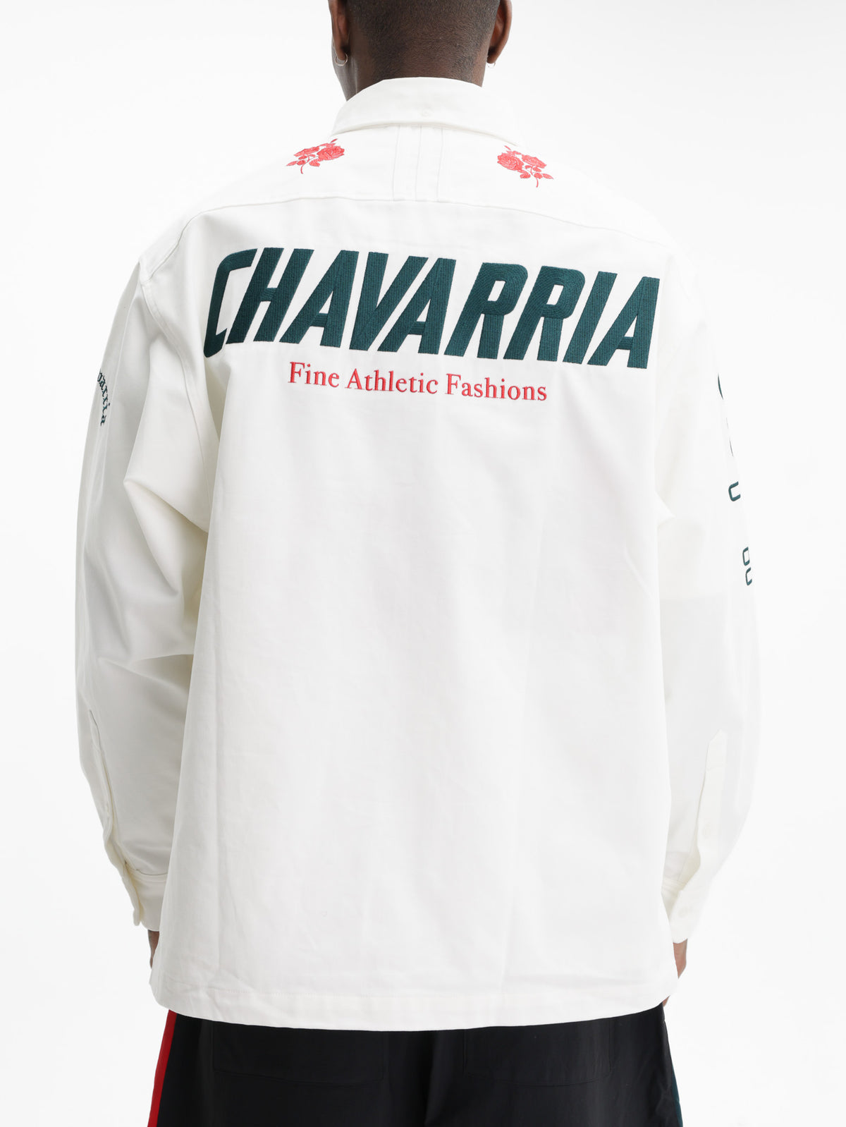Adidas X White Chavarria Button Up Shirt Off White