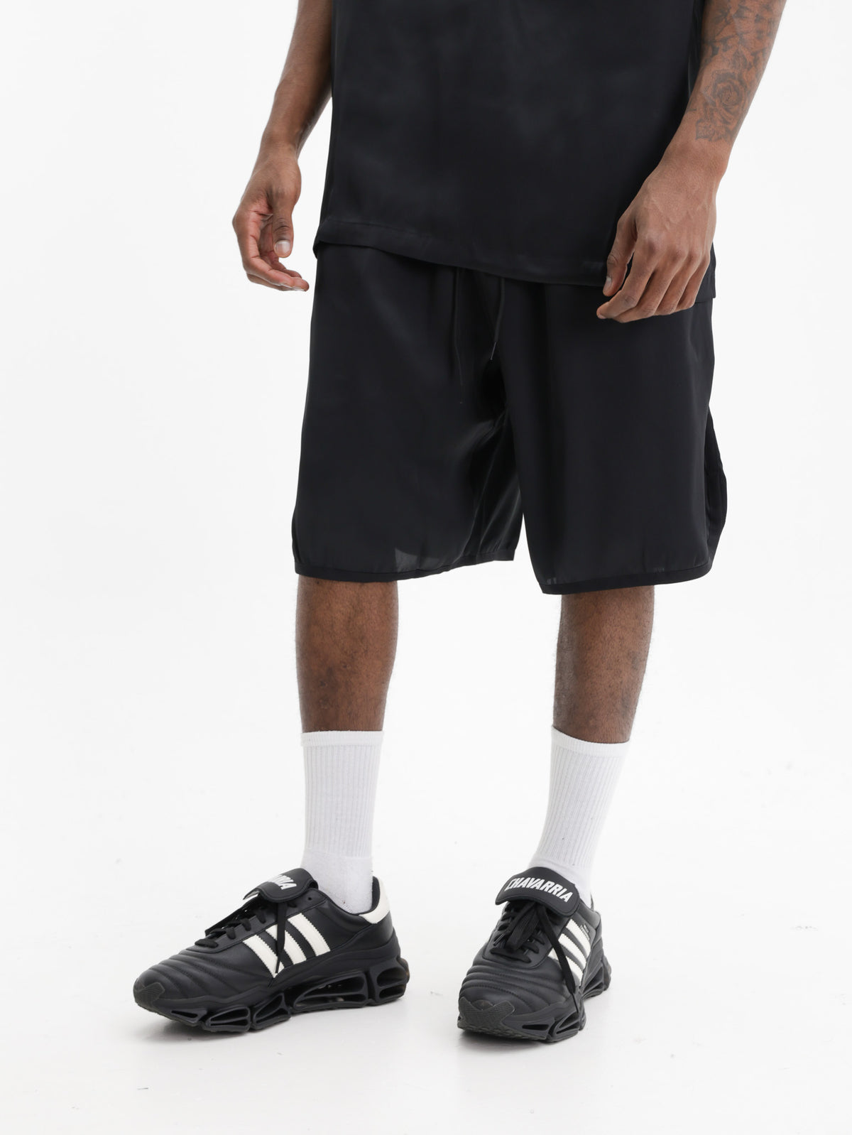 Y-3 Liquid Logo Shorts Black