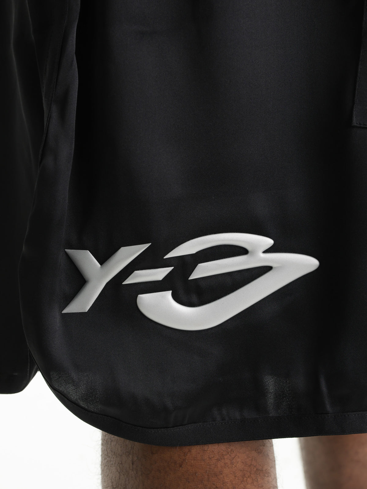 Y-3 Liquid Logo Shorts Black