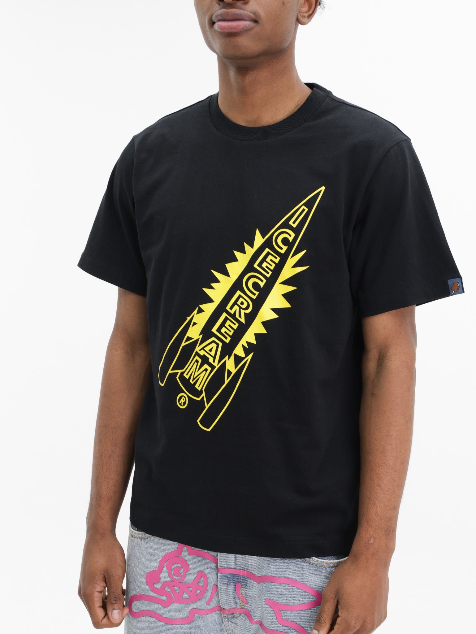 Ice-cream T-Shirt Rocket Black