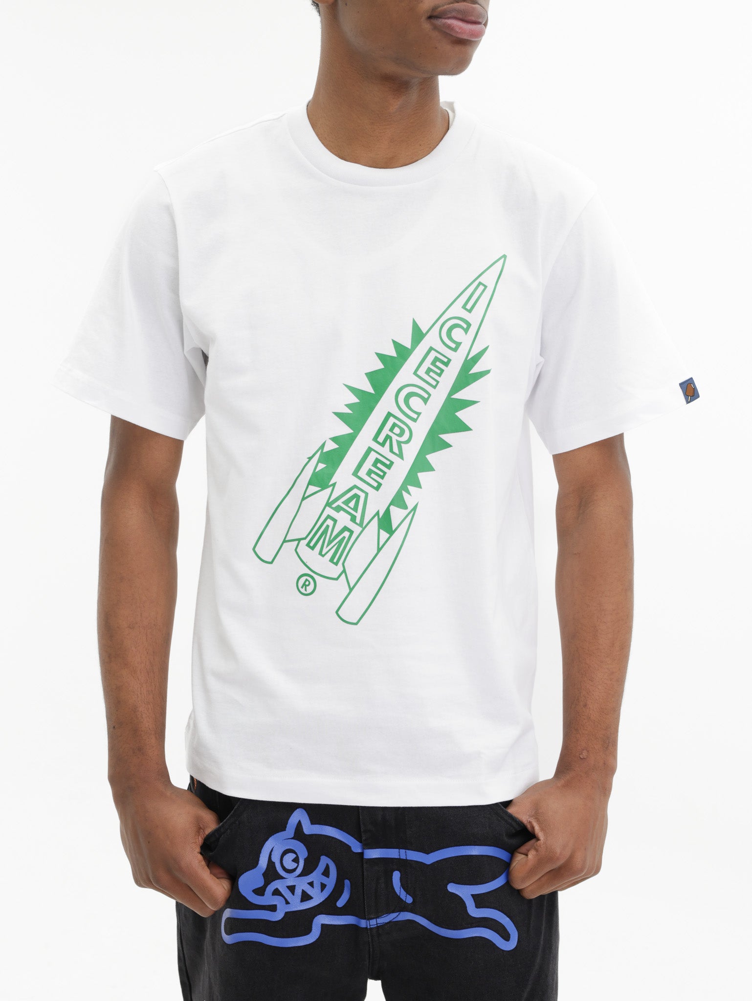 Ice-cream T-Shirt Rocket White