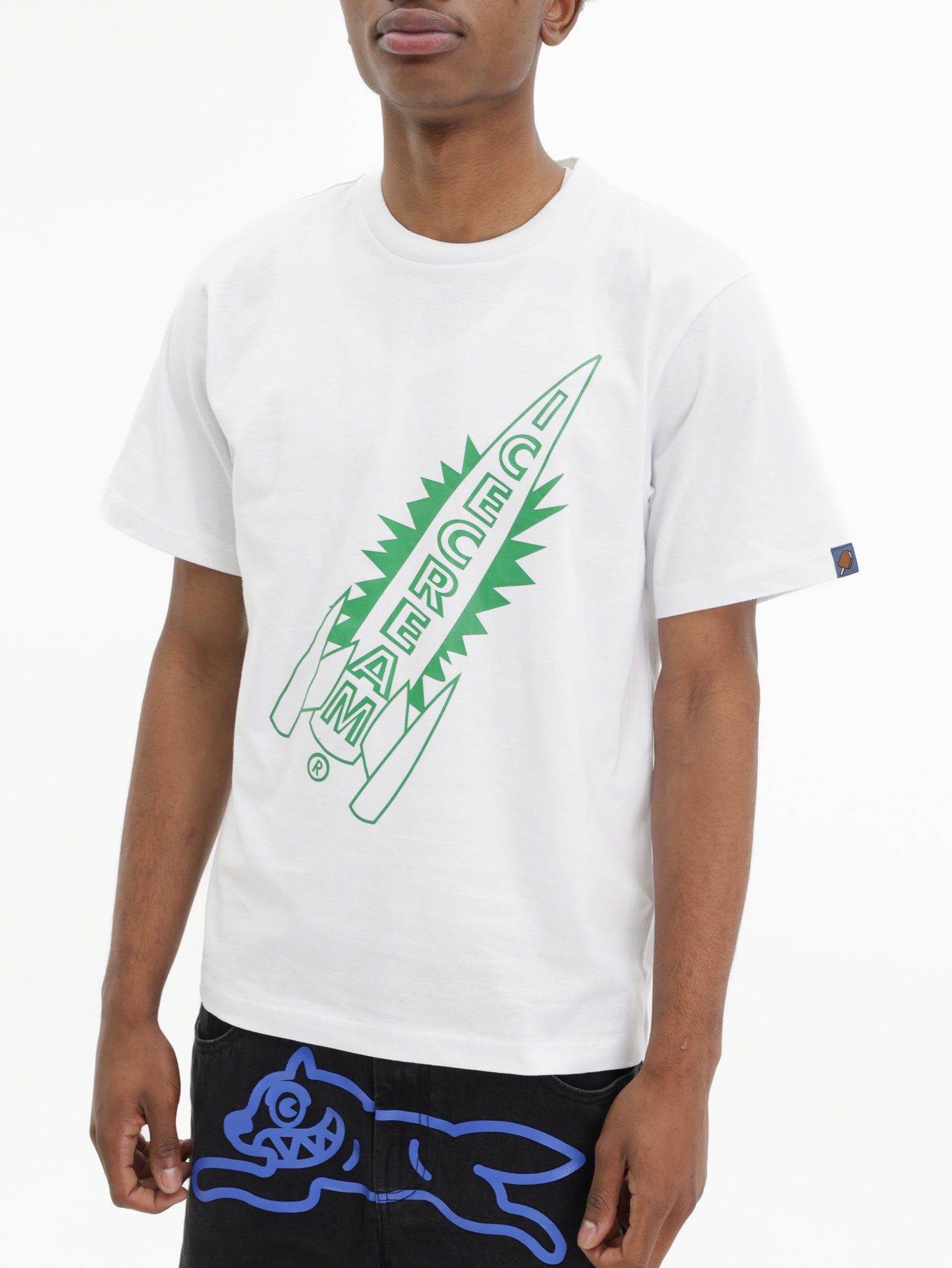 Ice-cream T-Shirt Rocket White
