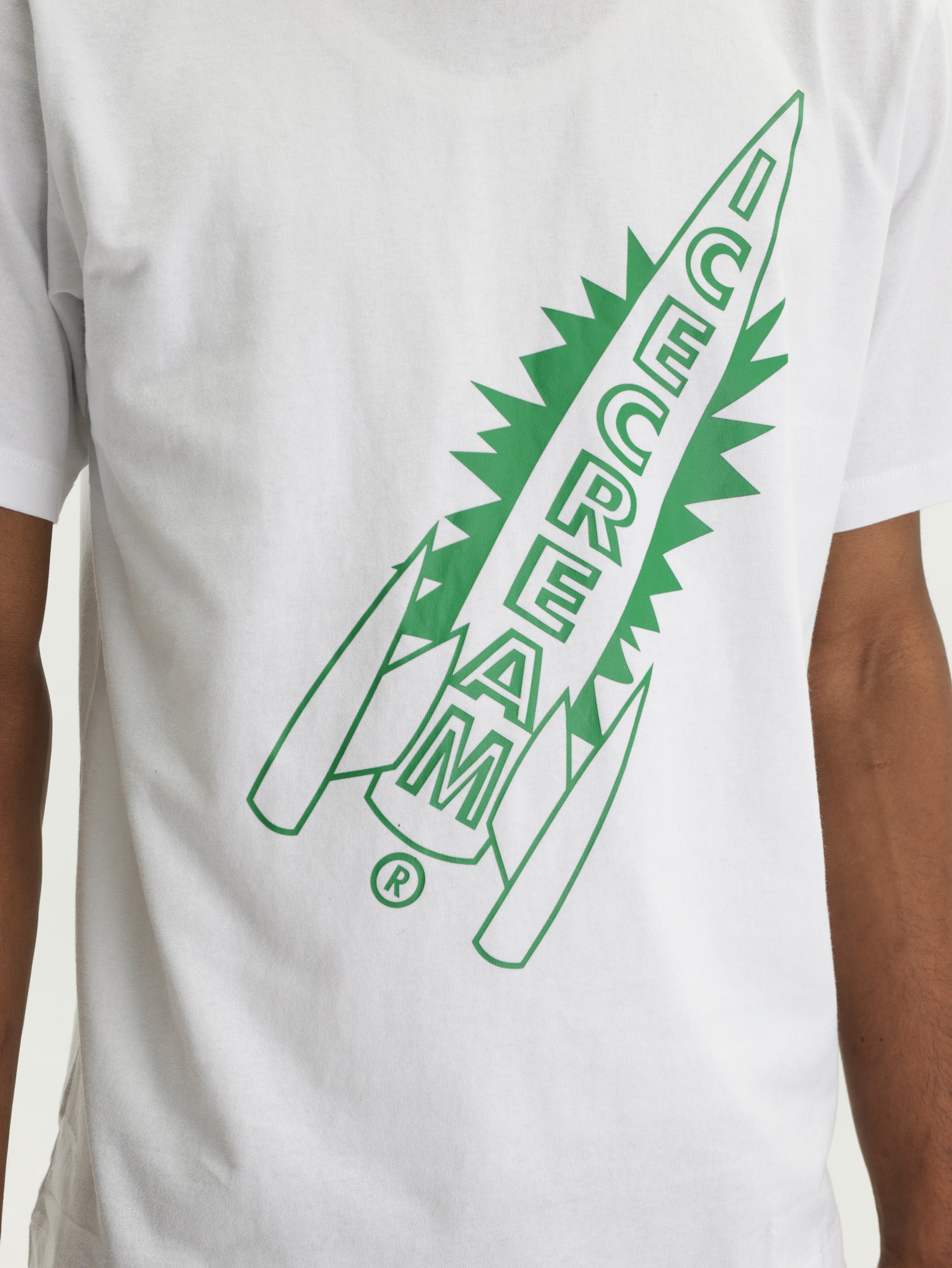 Ice-cream T-Shirt Rocket White