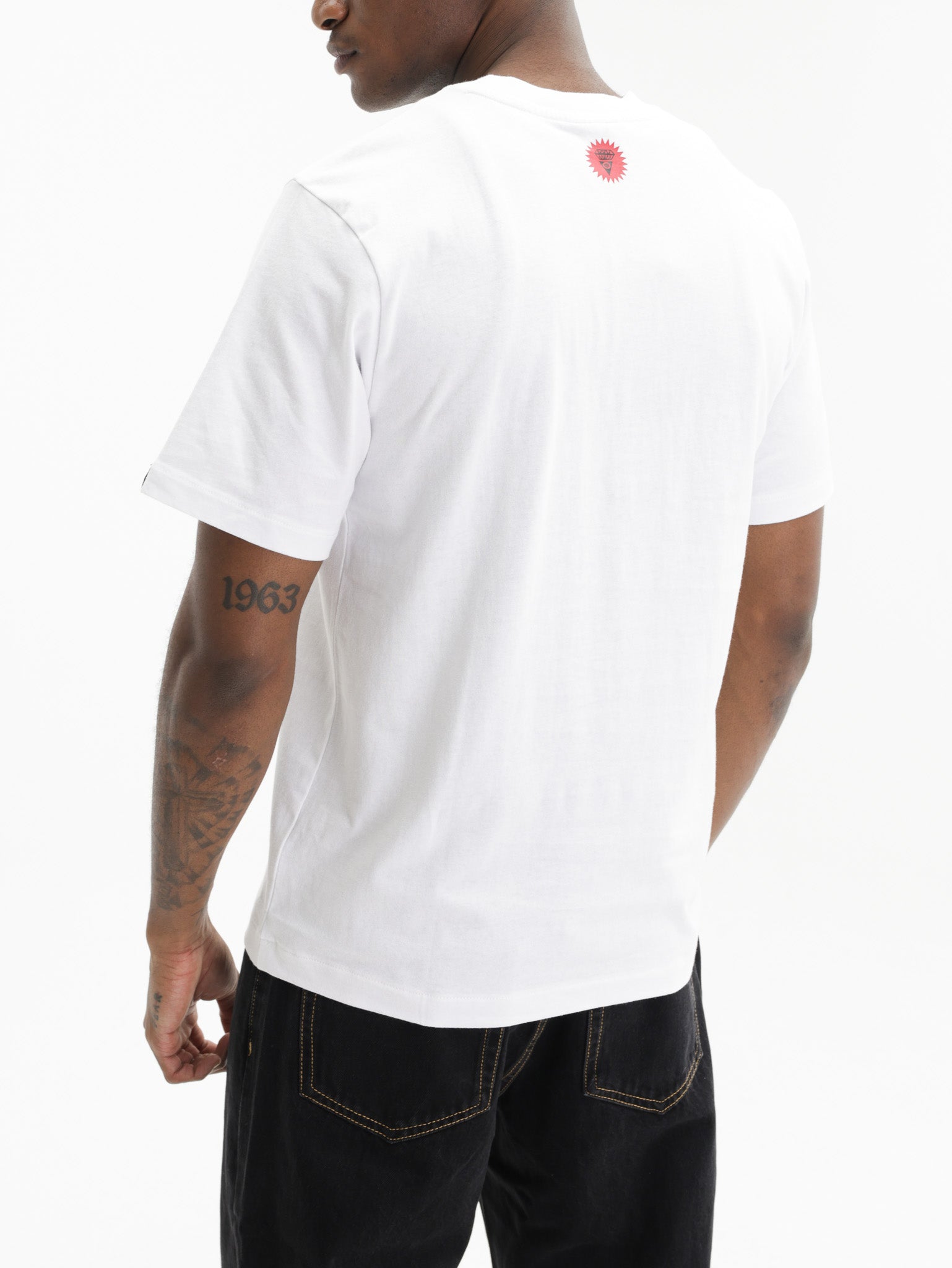 Ice-cream T-Shirt Camo Dog Logo White