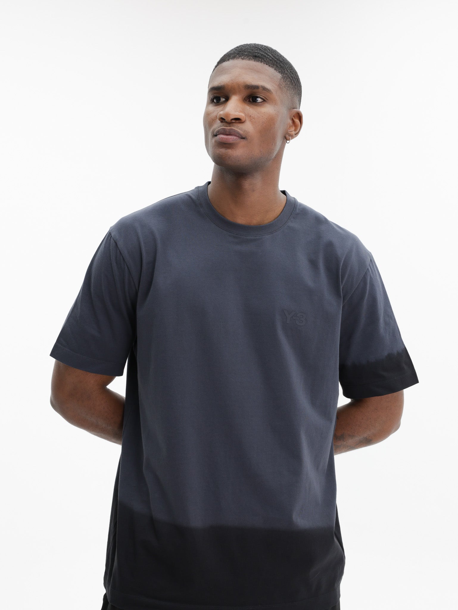 Y-3 T-Shirt Grey-Black