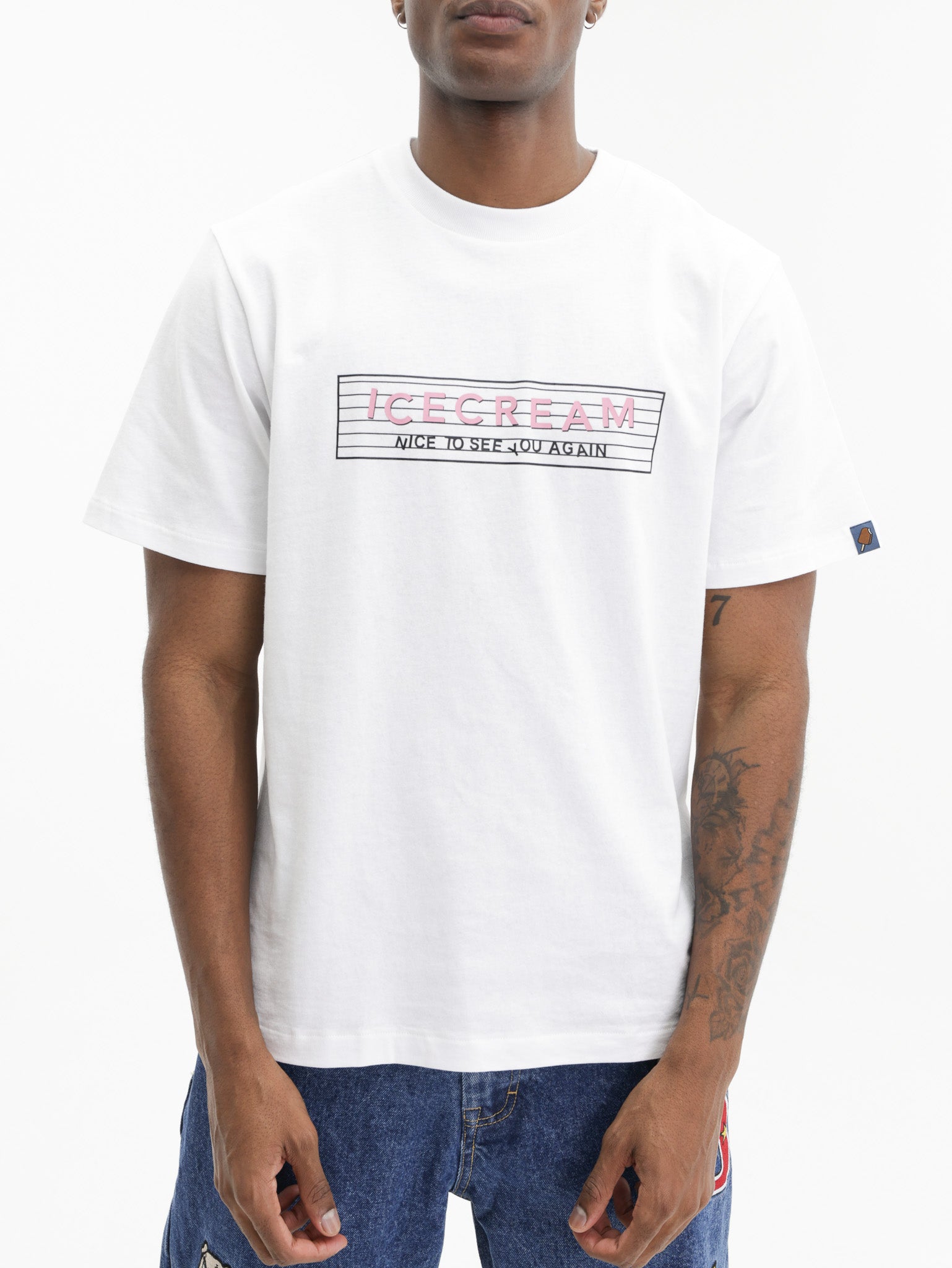Ice-cream T-Shirt Nice To See You White