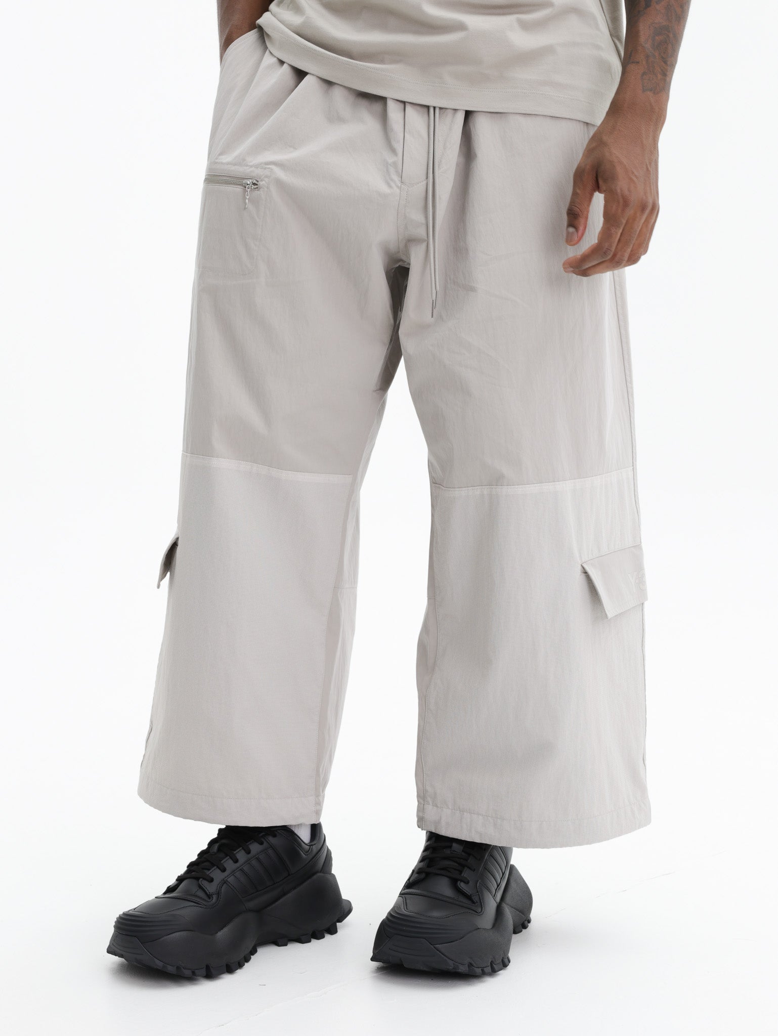 Y-3 Pants Light Brown