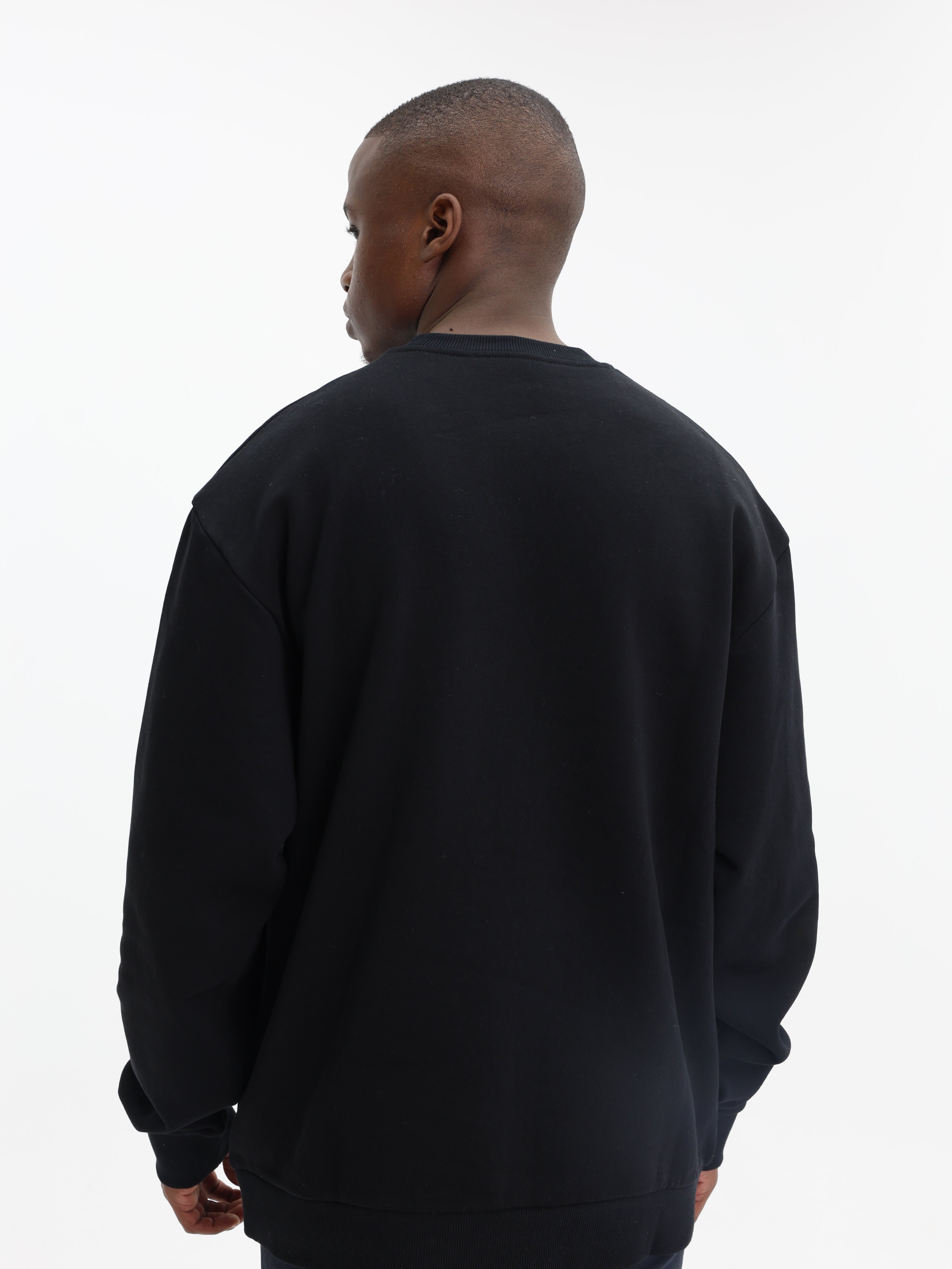 Iceberg Sweater Teddy Bear Print Black