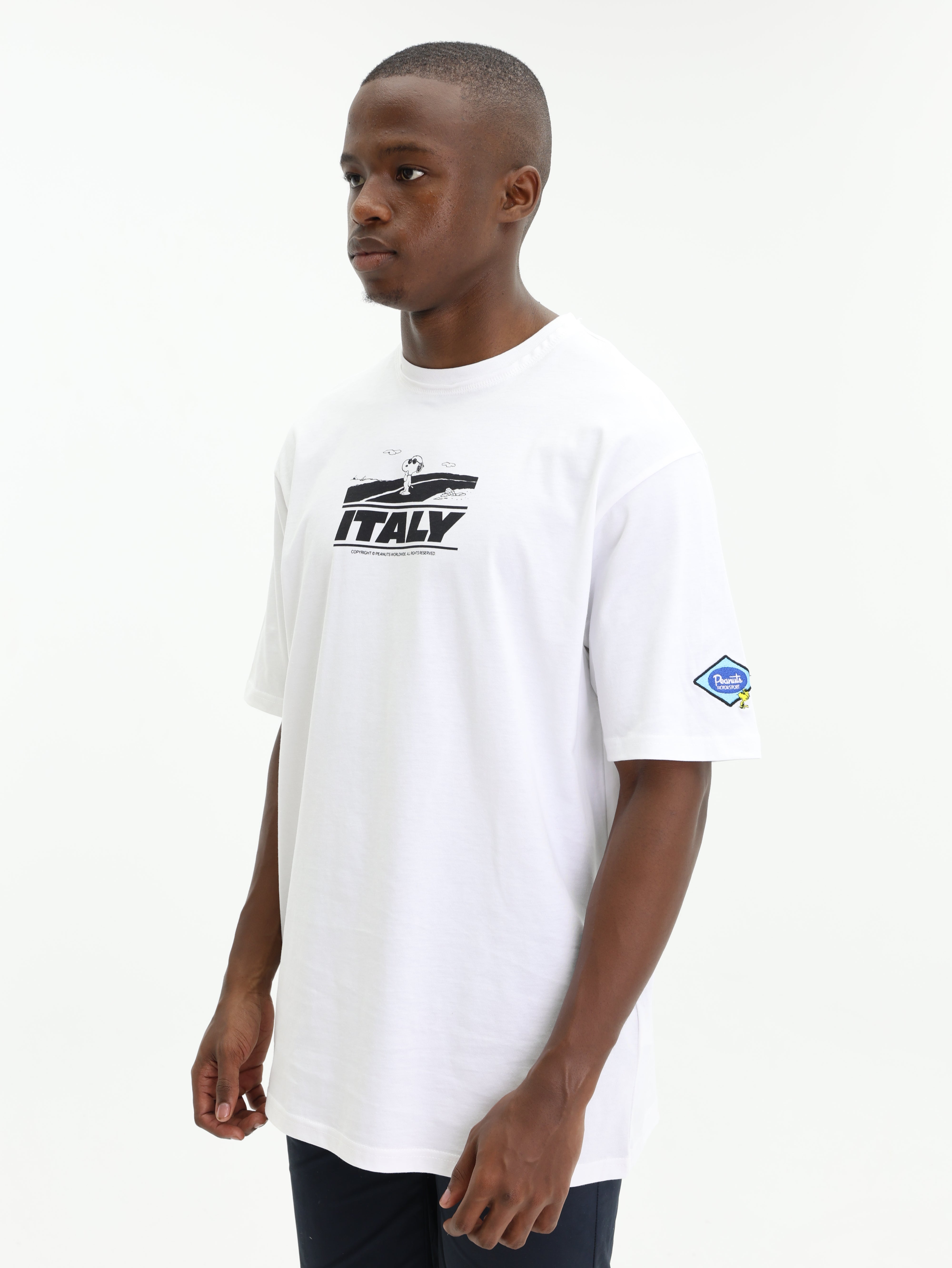 Iceberg T-Shirt Peanuts Print Embro White