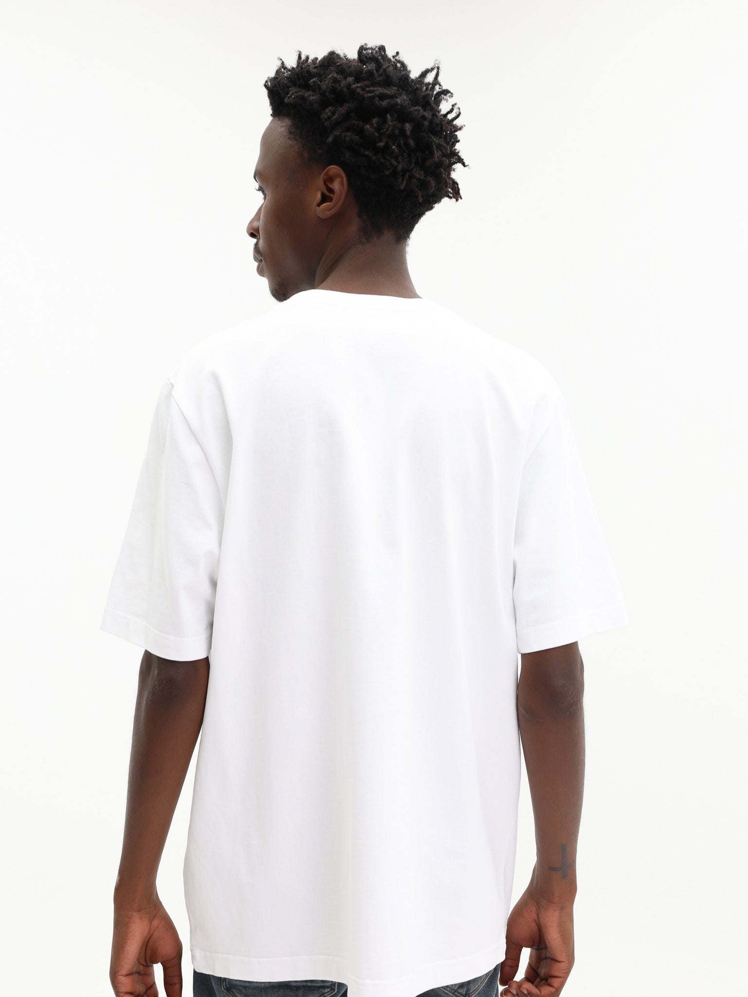 Maison Kitsune T-Shirt Pillar Comfort White