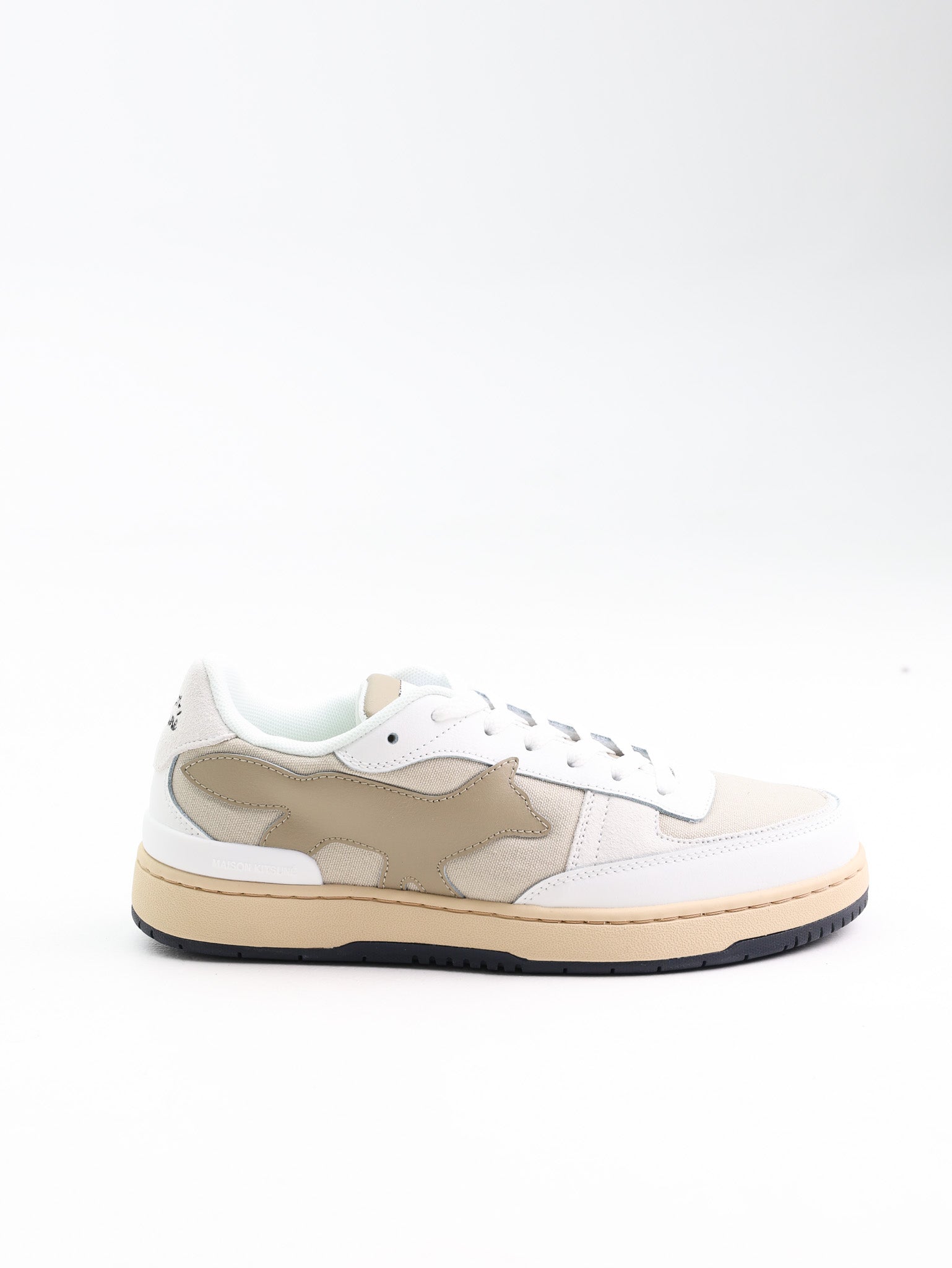 Maison Kitsune Sneaker Mks7 Chiru Trainers Med Grey-White