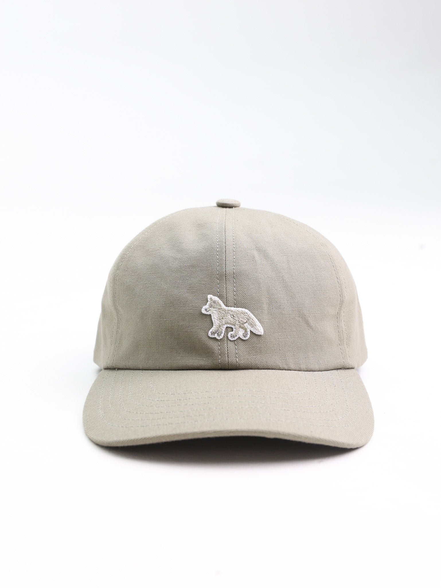 Maison Kitsune Cap Baby Fox Laurel Green