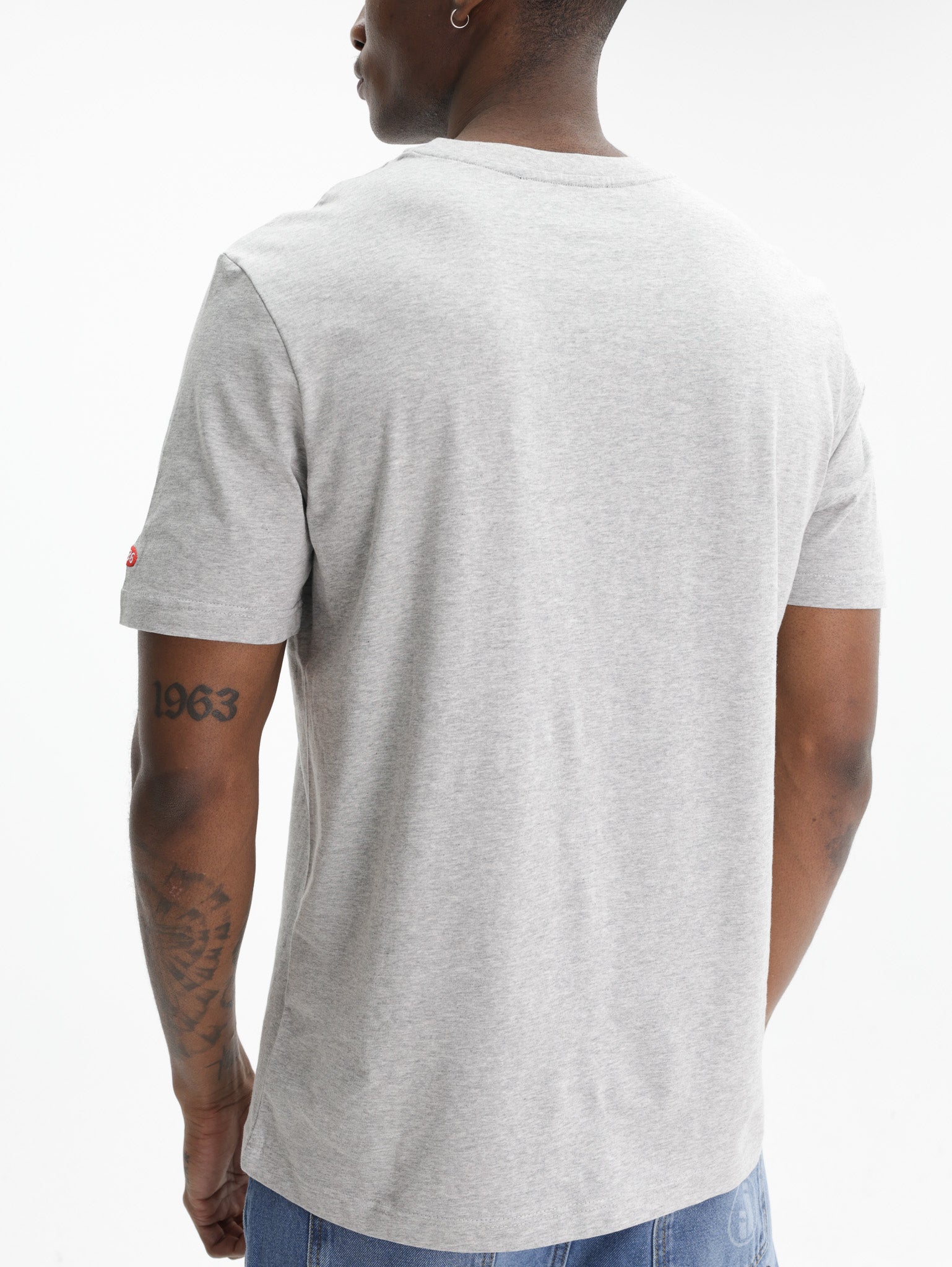 Iceberg Jeans T-Shirt Tomato 1986 Print Grey