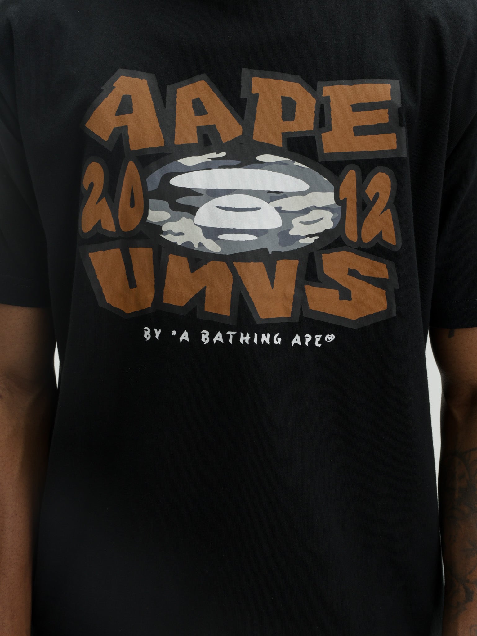 Aape T-Shirt Theme Main Black